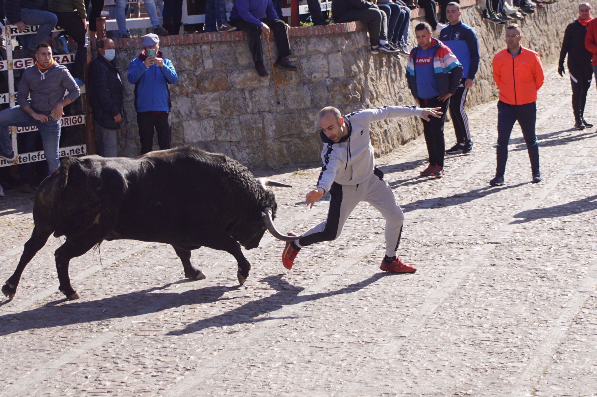 Encierro, capea y ambiente en Ciudad Rodrigo en este lunes de carnaval (47)