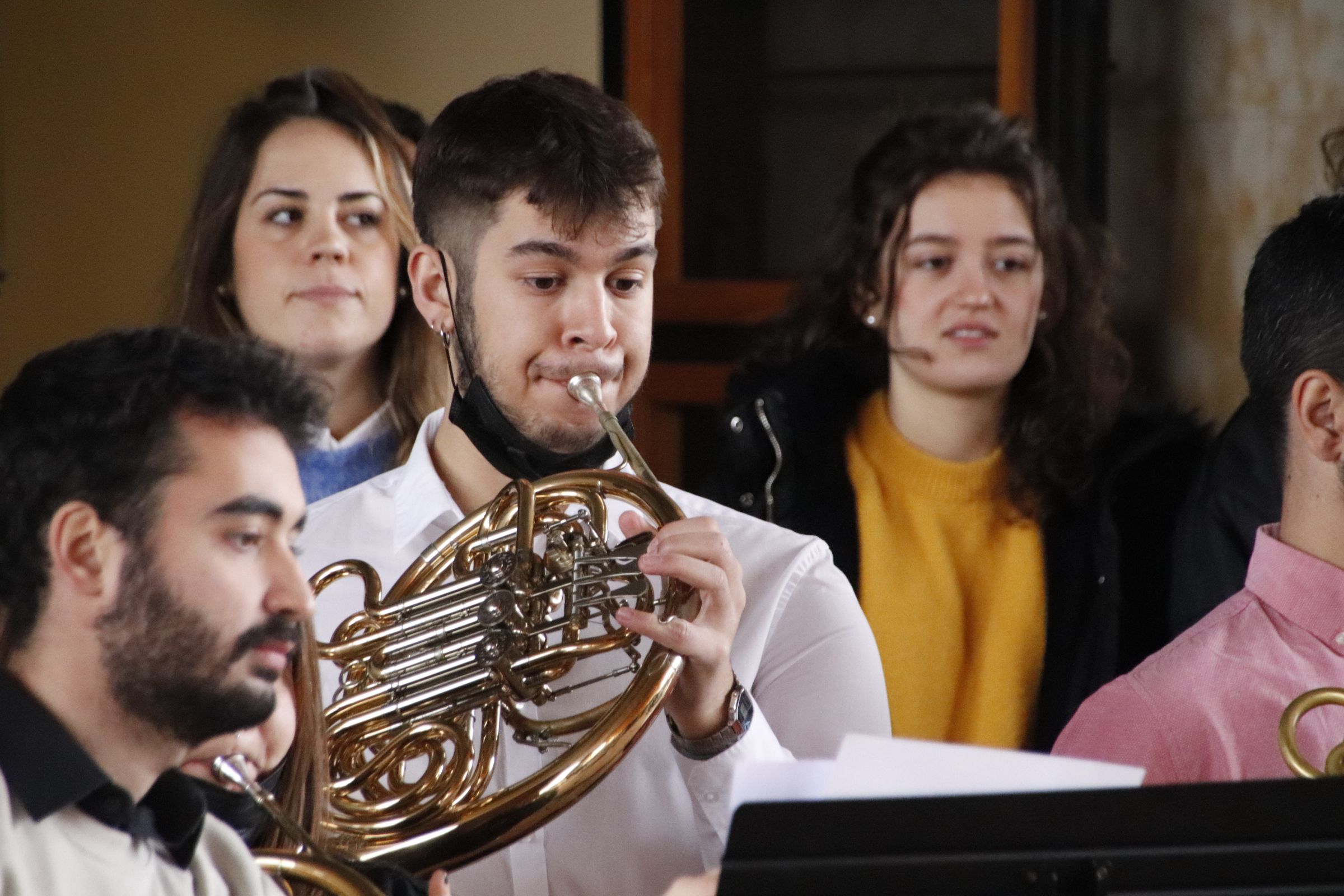 Concentración universitaria por la paz en Ucrania