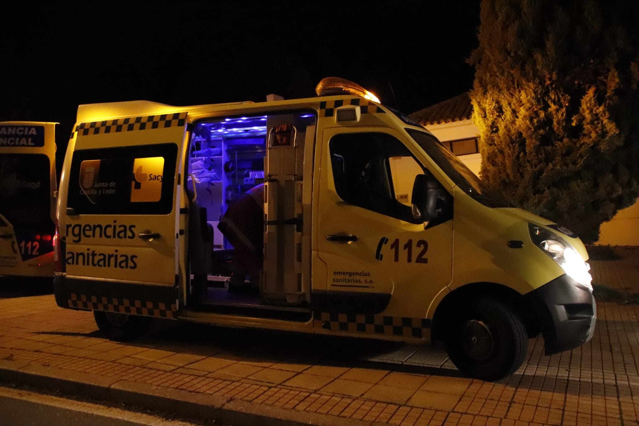 Foto de archivo de una ambulancia de Salamanca | Salamanca 24 Horas