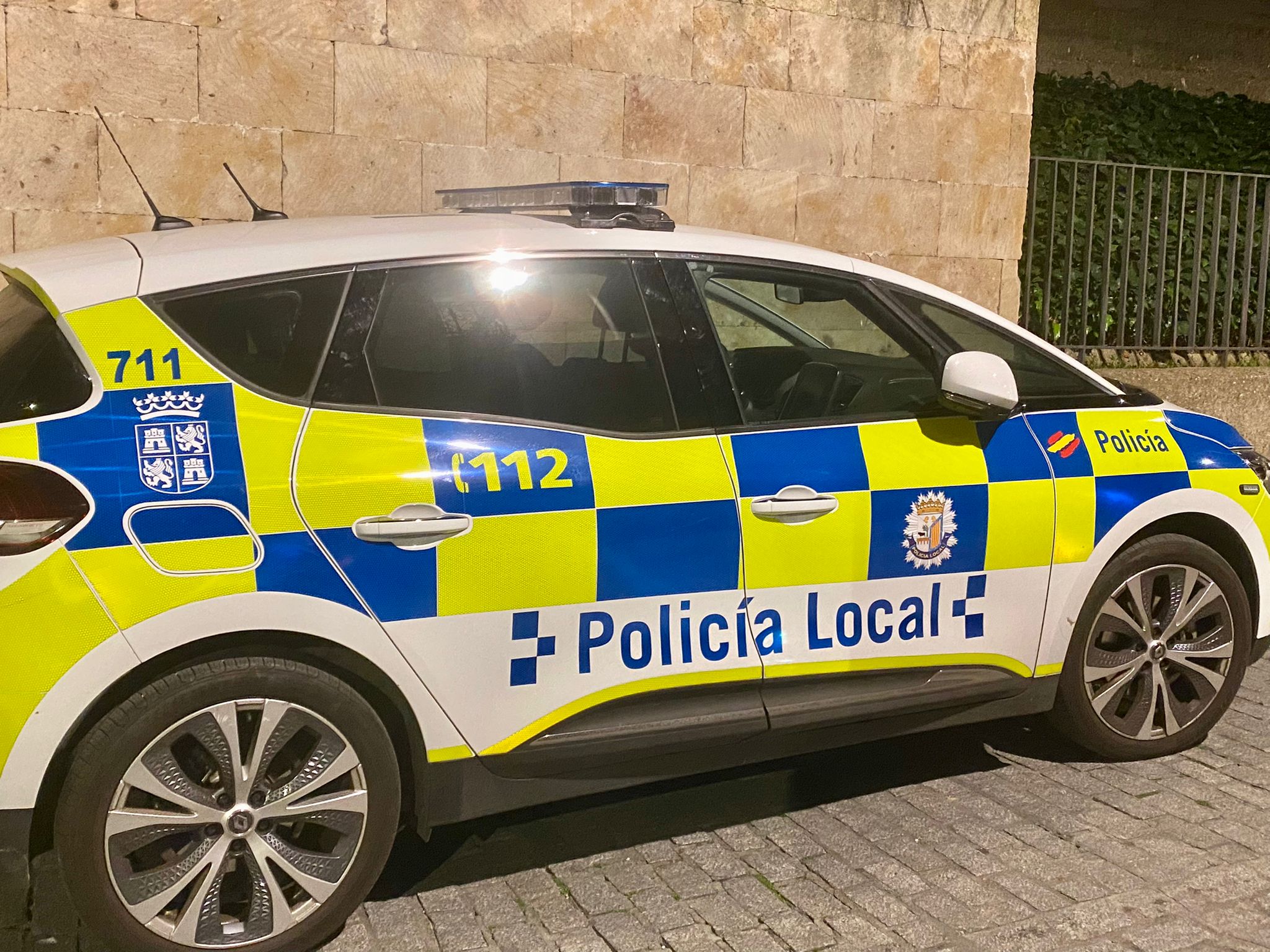 Imagen de archivo de un coche de la Policía Local de Salamanca | Salamanca 24 Horas