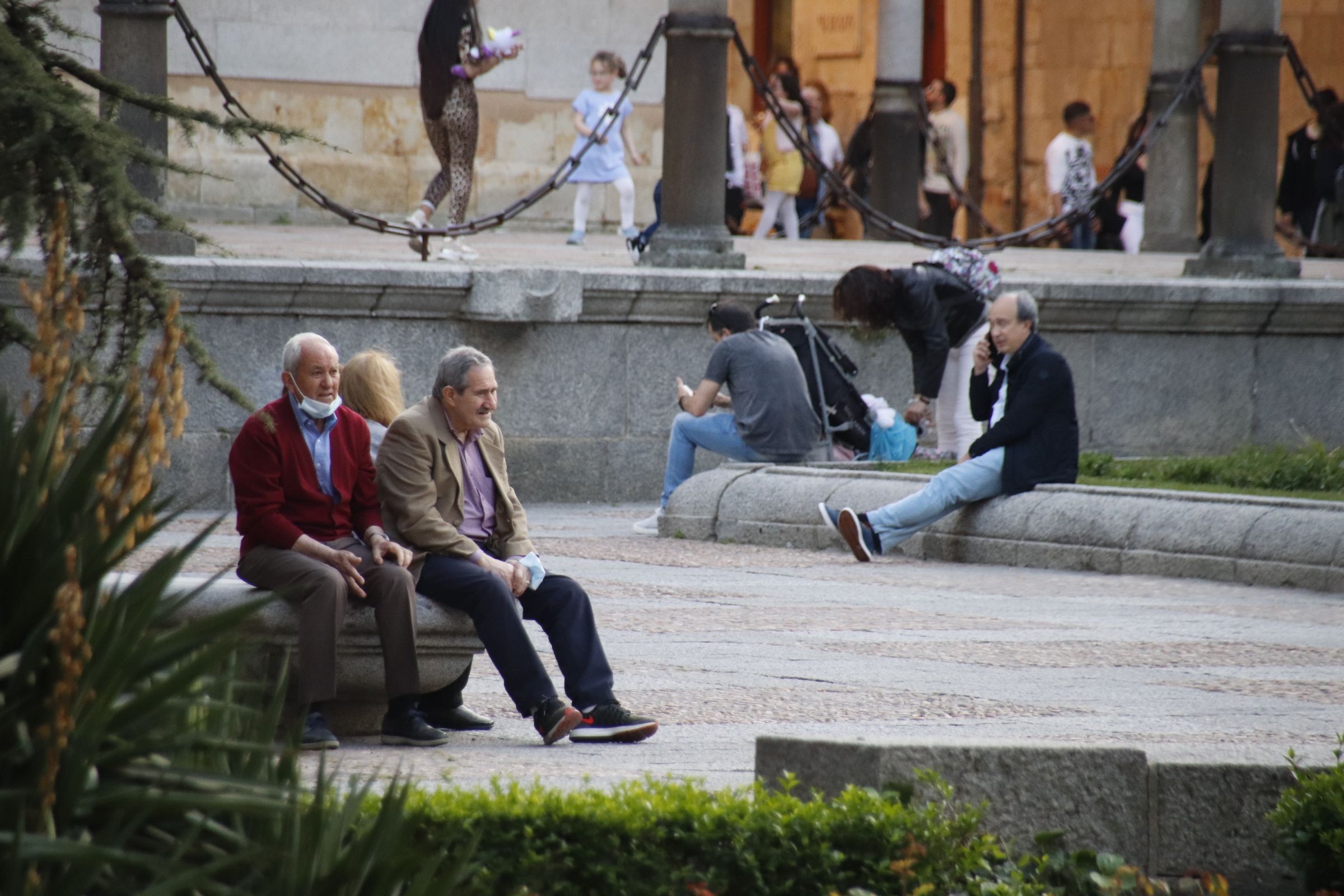 Gente en Anaya