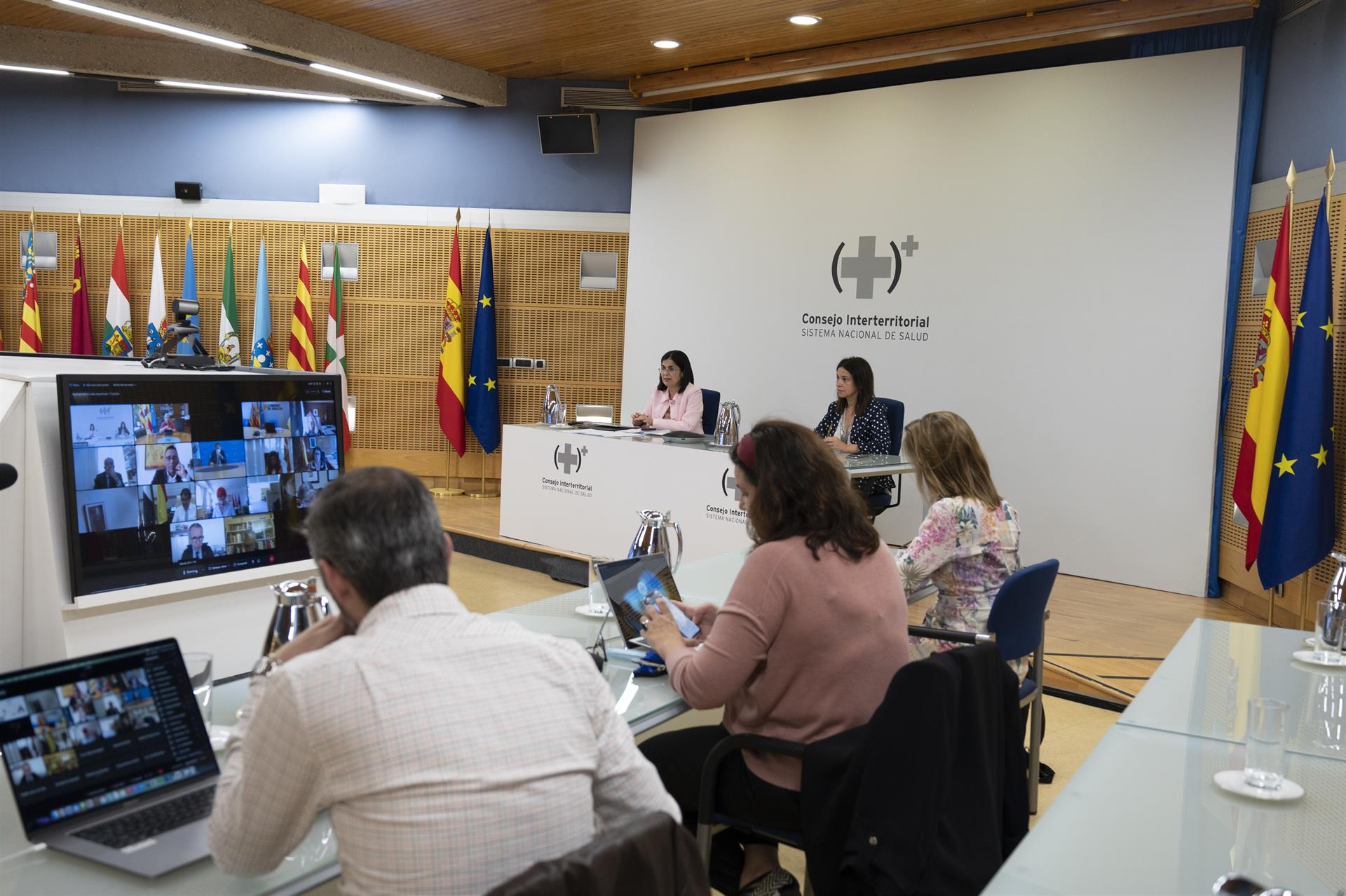 Celebración del Consejo Interterritorial del Sistema Nacional de Salud, en Madrid. EP