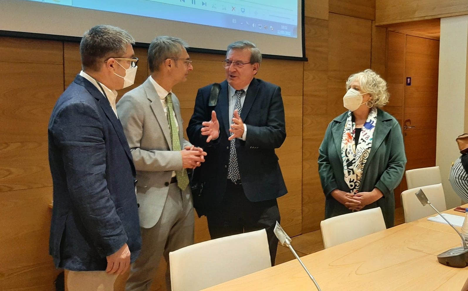 Inauguración del homenaje a Josefina Cuesta en el CDMH (2)