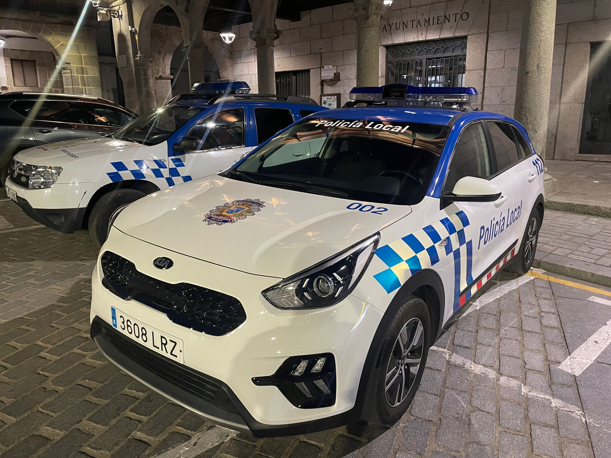 Coches policía Béjar