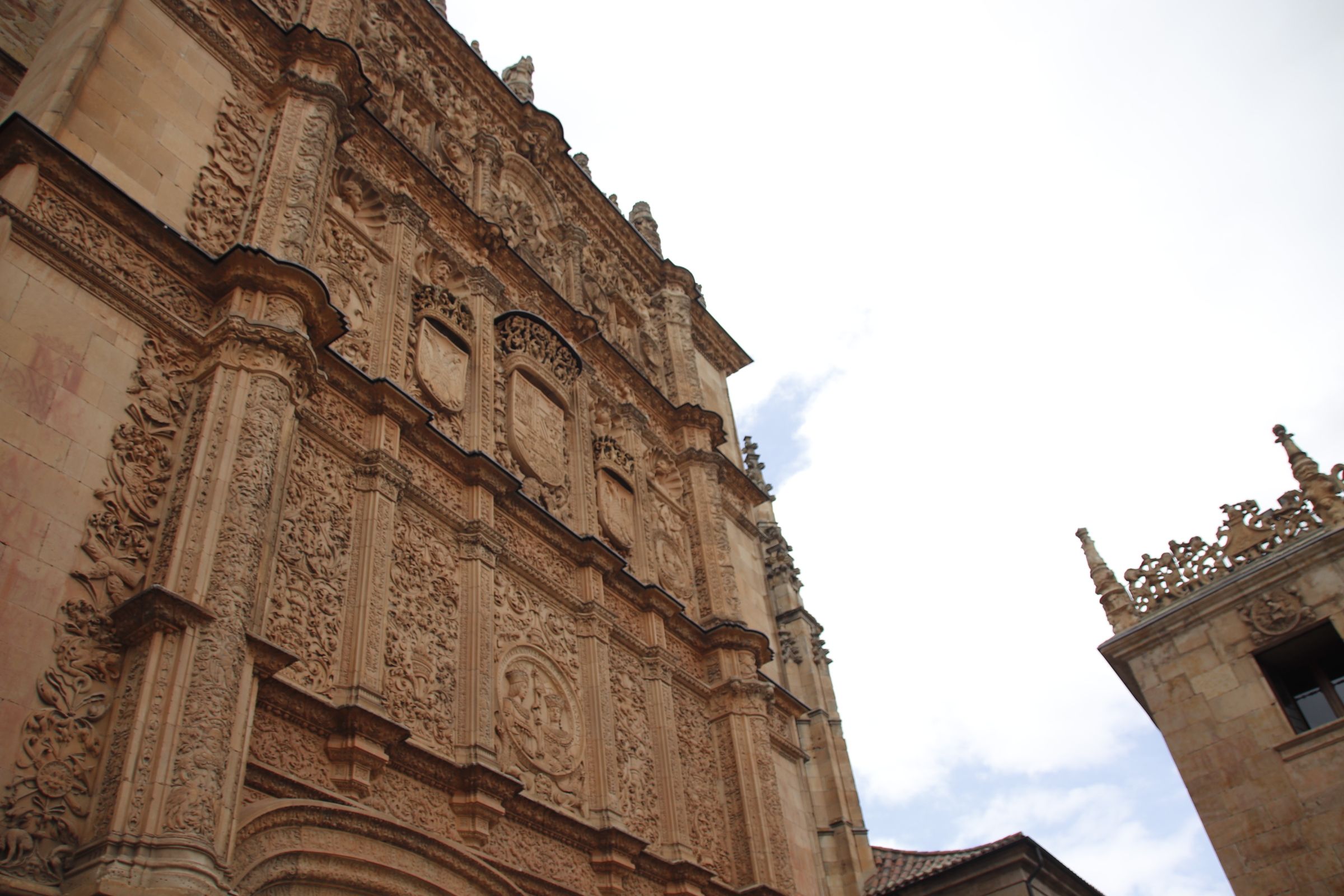 Fachada de la universidad de Salamanca