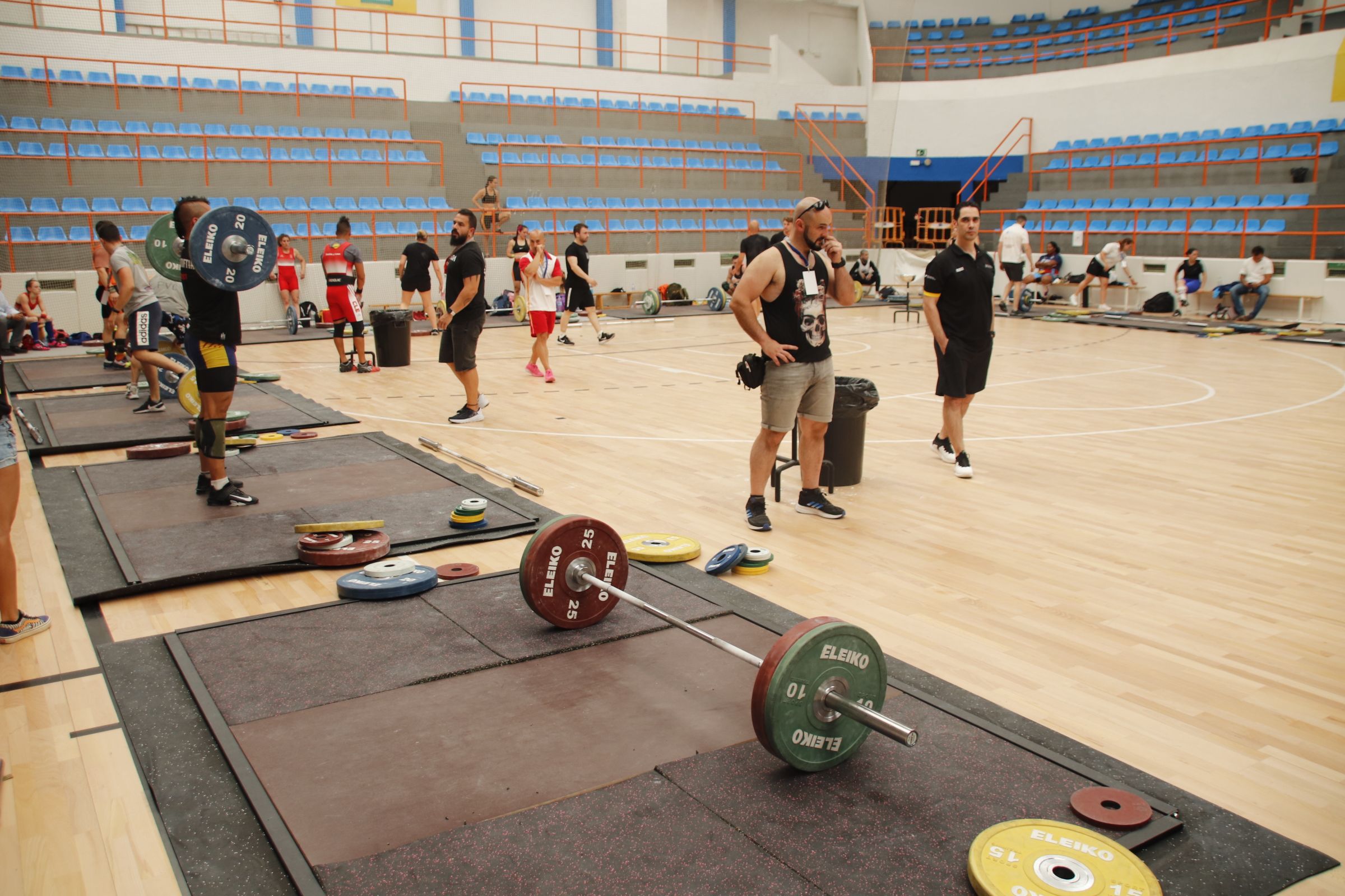 Imagen de archivo de este sábado del Campeonato de España Absoluto de Halterofilia | Fotos: Andrea M.