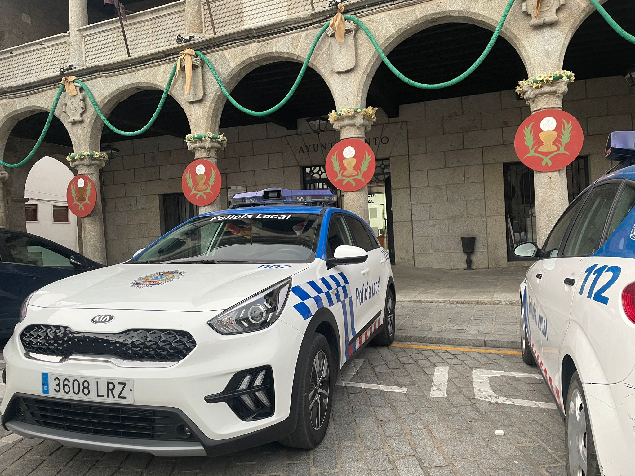 Béjar, coches de la Policía Local