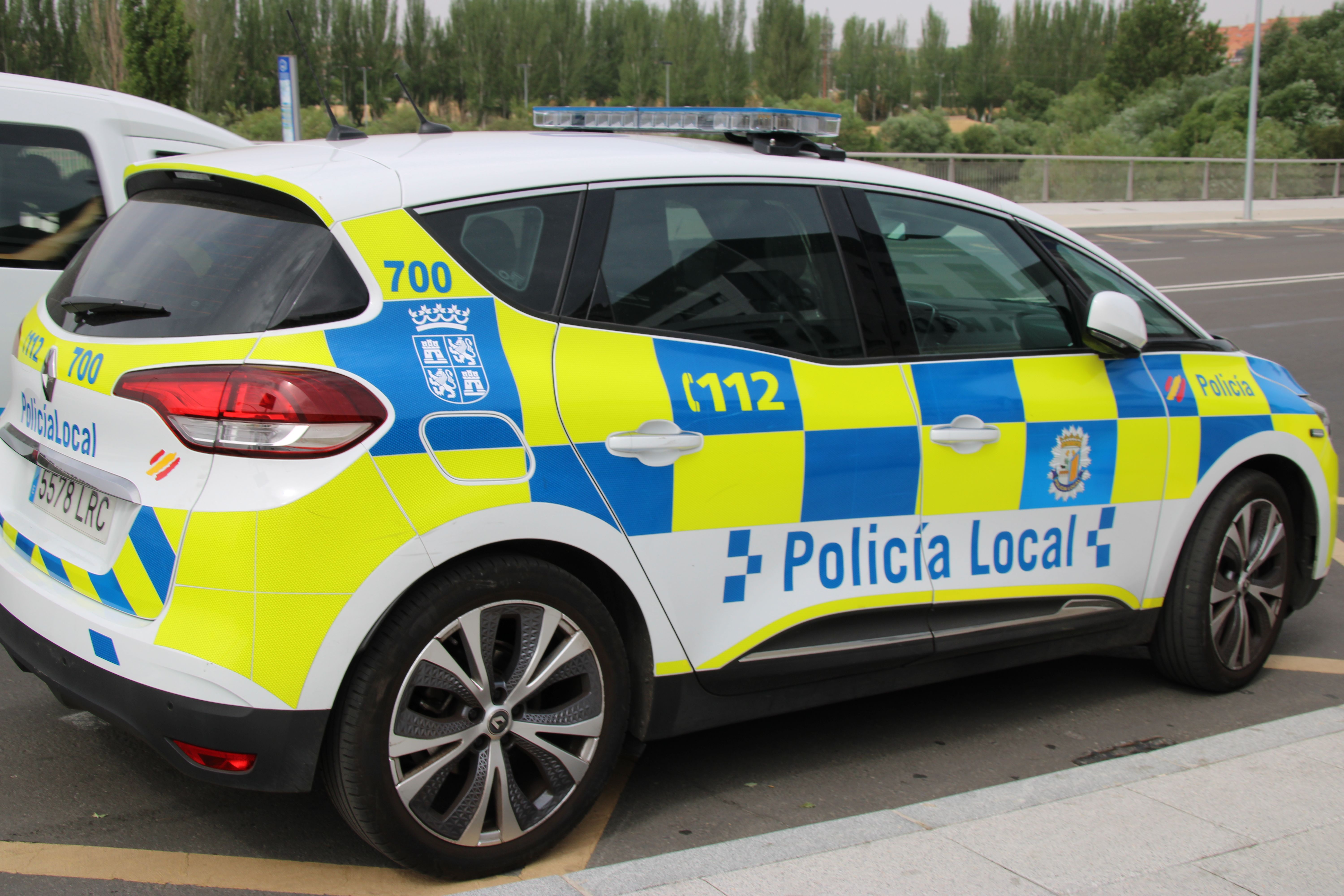 Patrulla Policía Local Salamanca. Foto de archivo