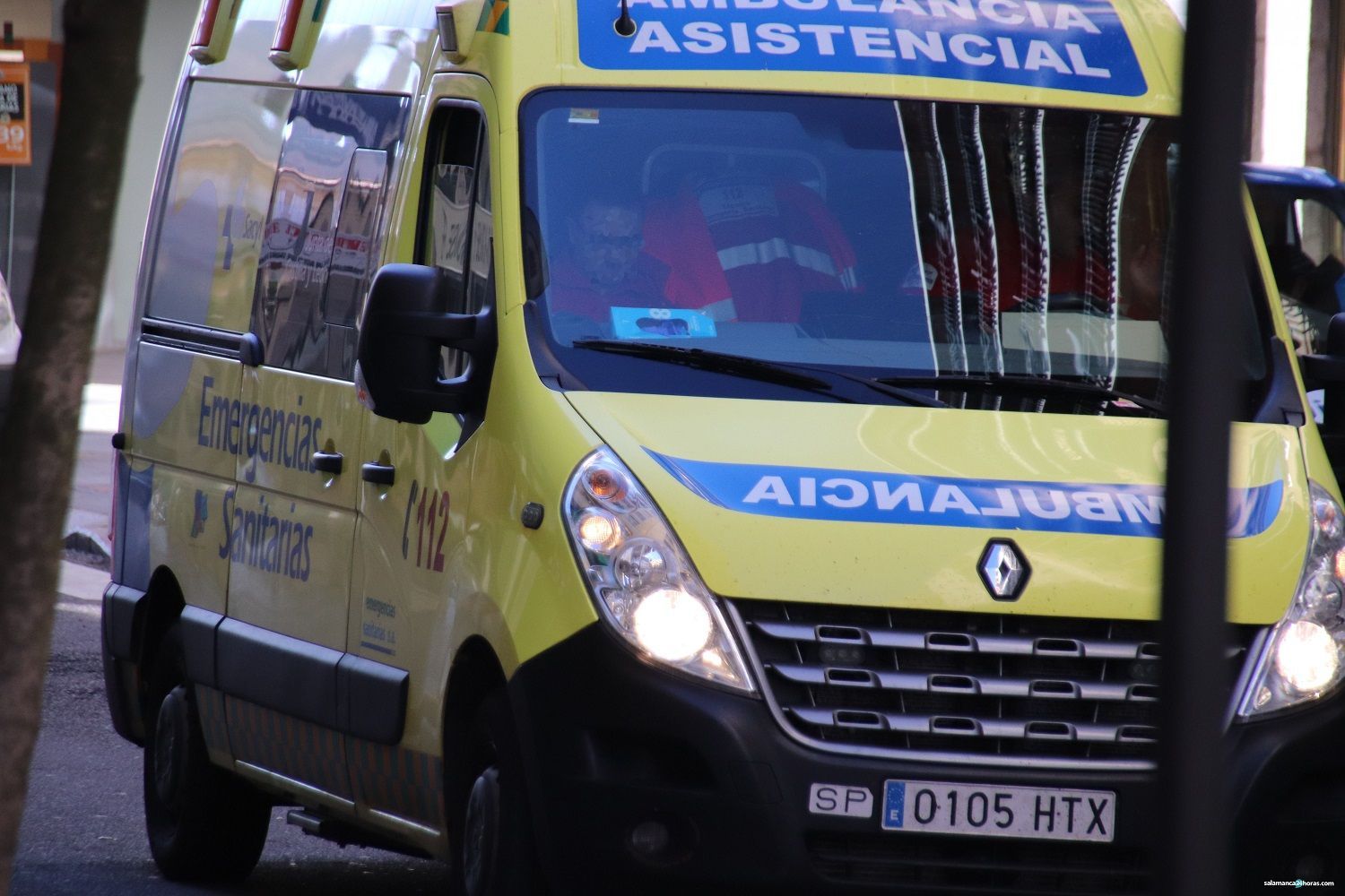 Ambulancia en foto de archivo 