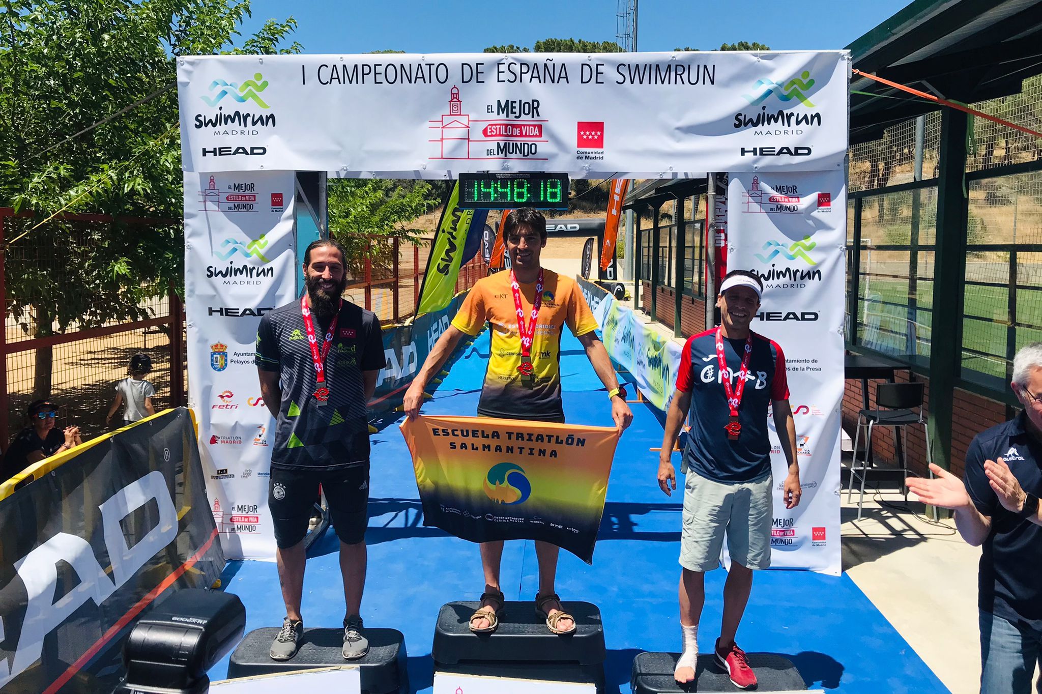 Primera edición del Campeonato de España de SwimRun | Escuela de Triatlón Salmantina