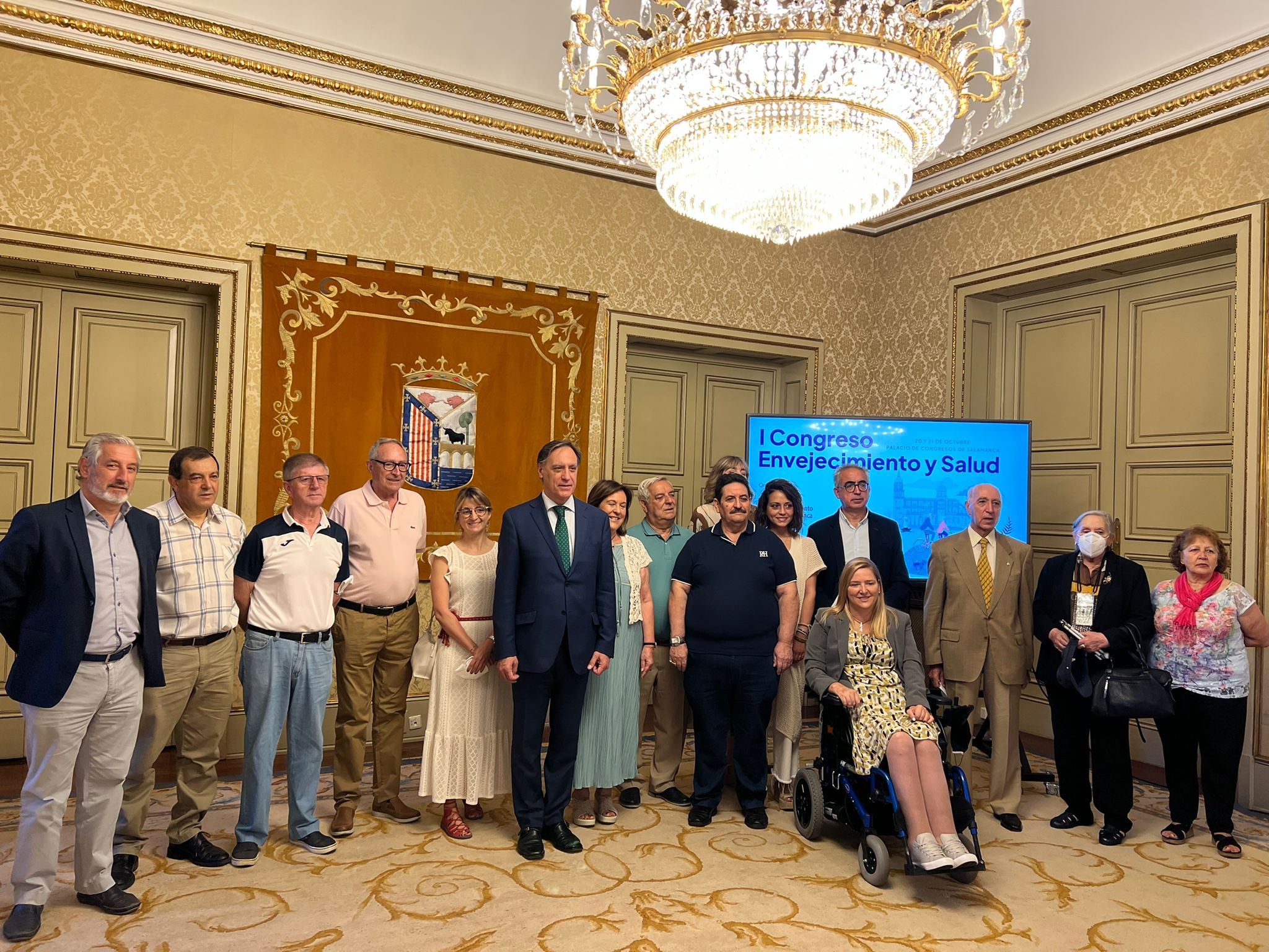 Presentación en el Ayuntamiento del 'I Congreso de Envejecimiento y Salud'