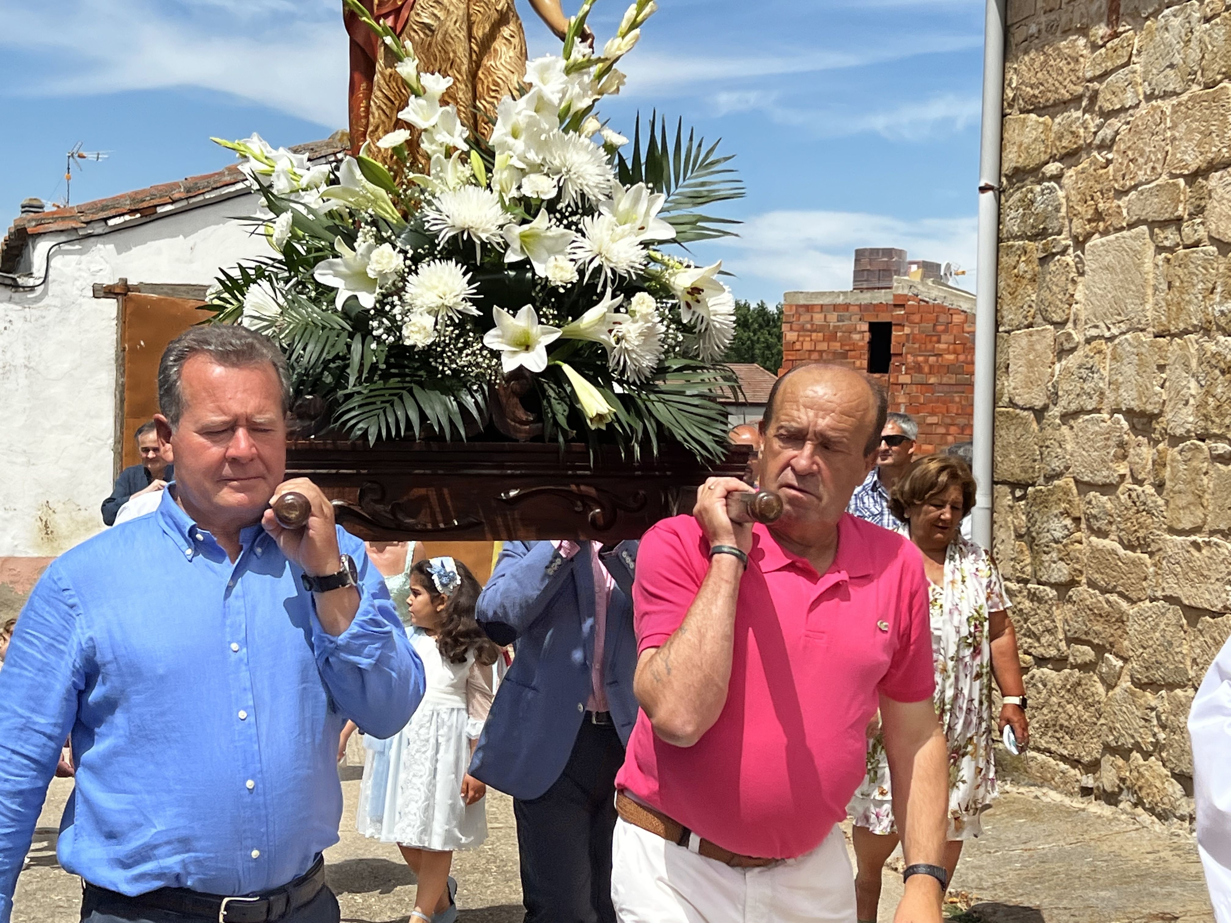 Procesión San Juan Bautista en Calzada de Don Diego