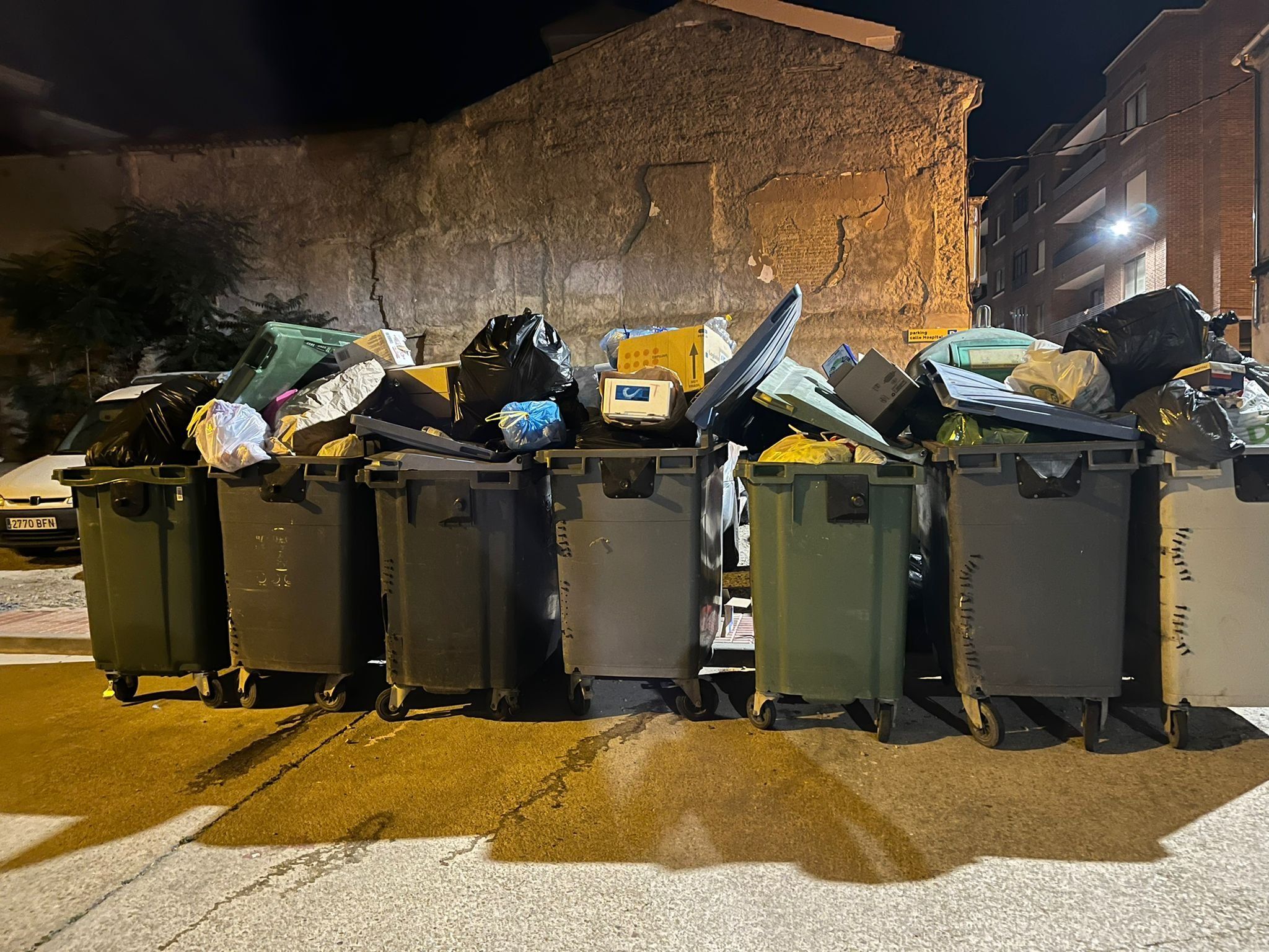 Alba de Tormes tiene problemas con la recogida de basura 