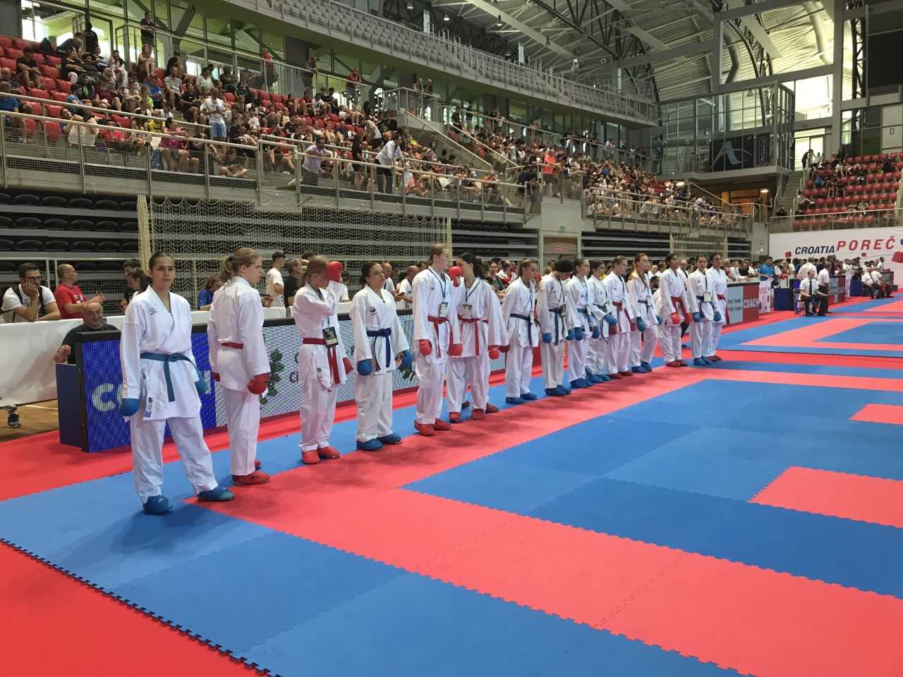 Irene Mazariegos y Paula del Toro brillan en la 'Liga Mundial WKF'