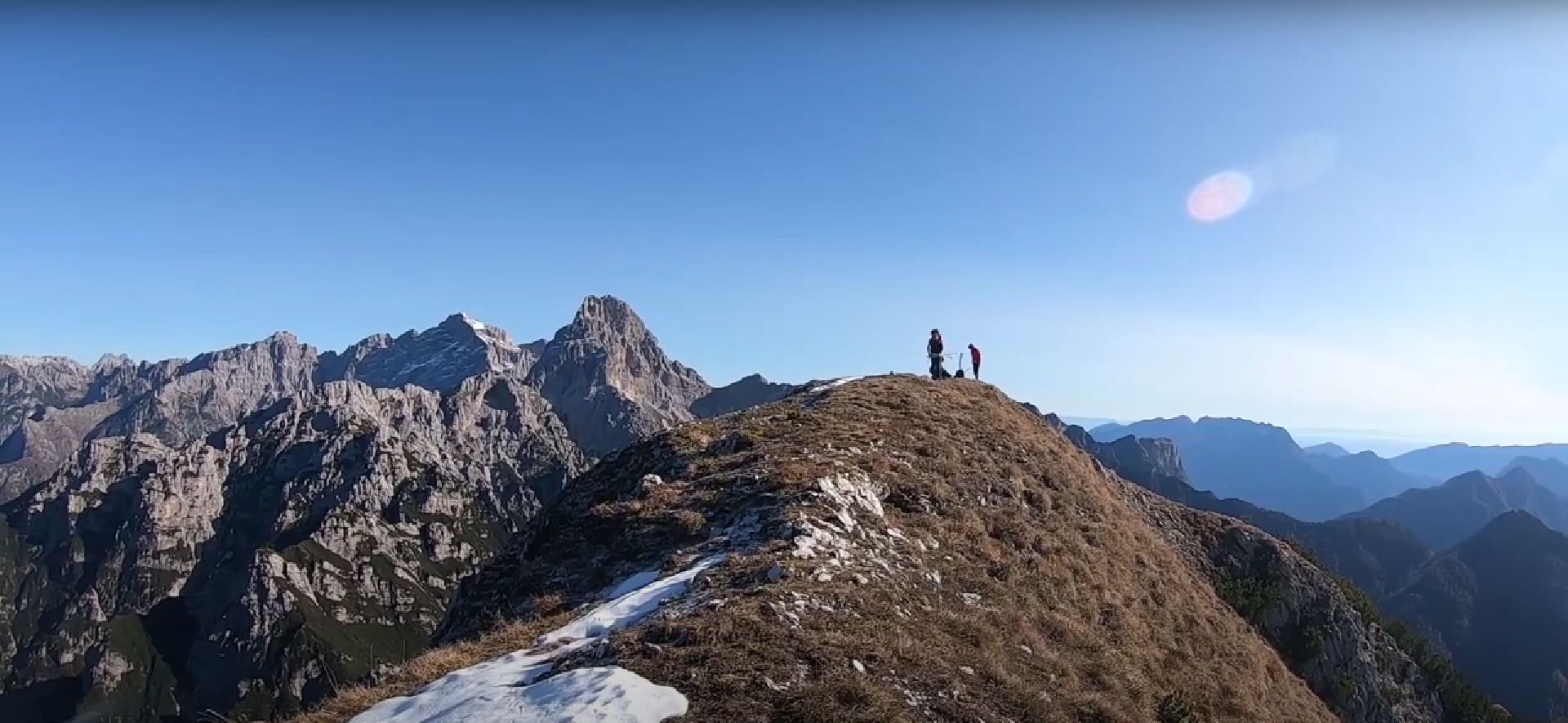 Monte Zita, captura de un vídeo de Claudio Mattiuzzo