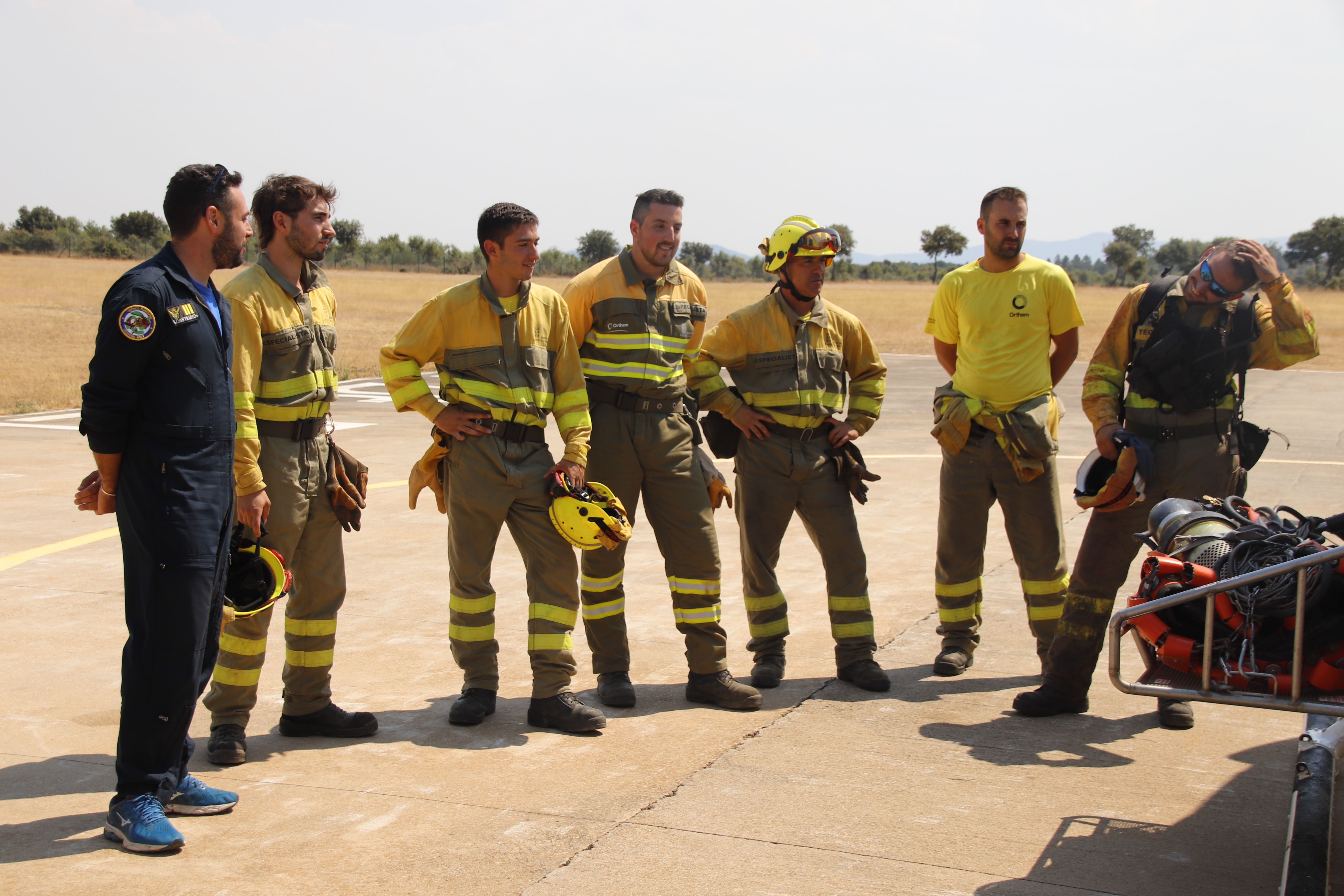 Base contra incendios El Maillo. Sede de la ELIF Sierra 2. |FOTOS: CARLOS GAGO 