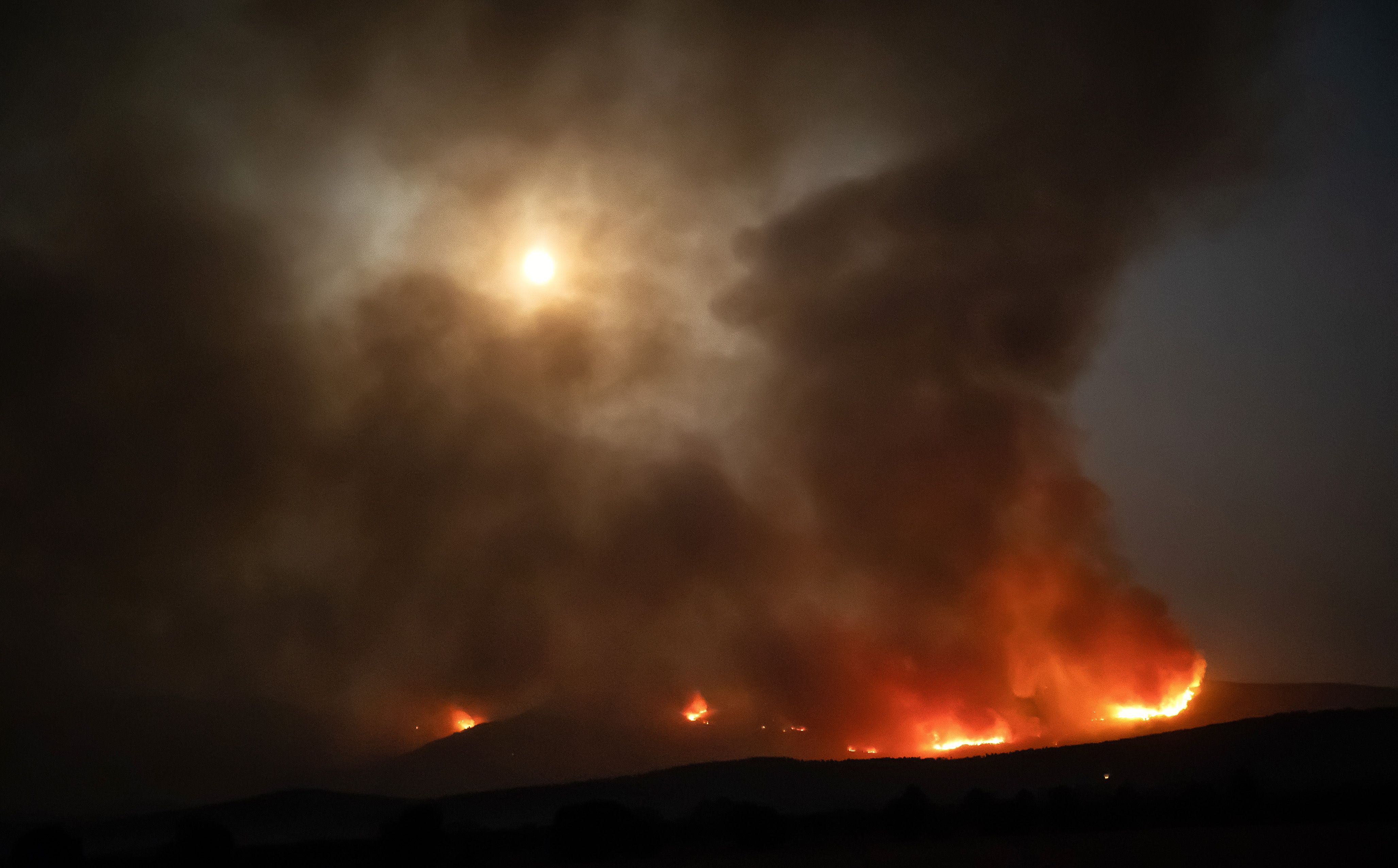 Incendio de Monsagro | Foto: Agencia ICAL