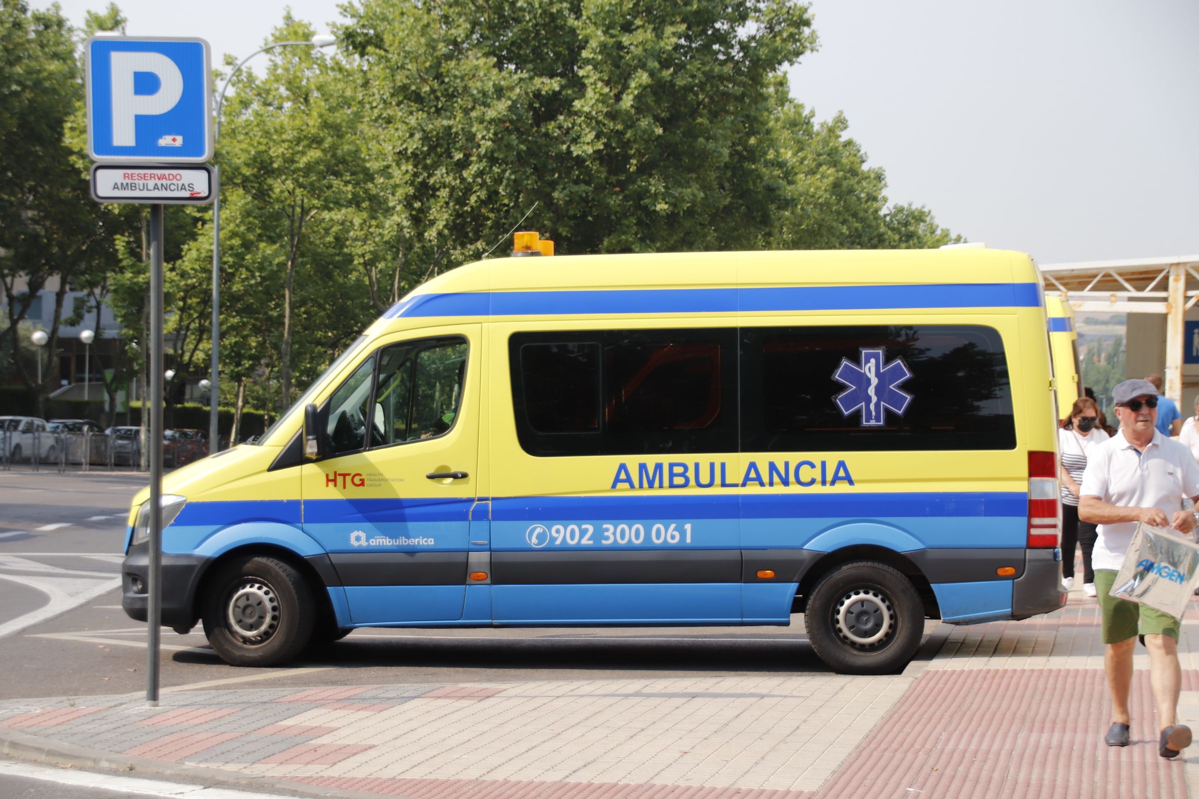 Ambulancia. Foto de archivo