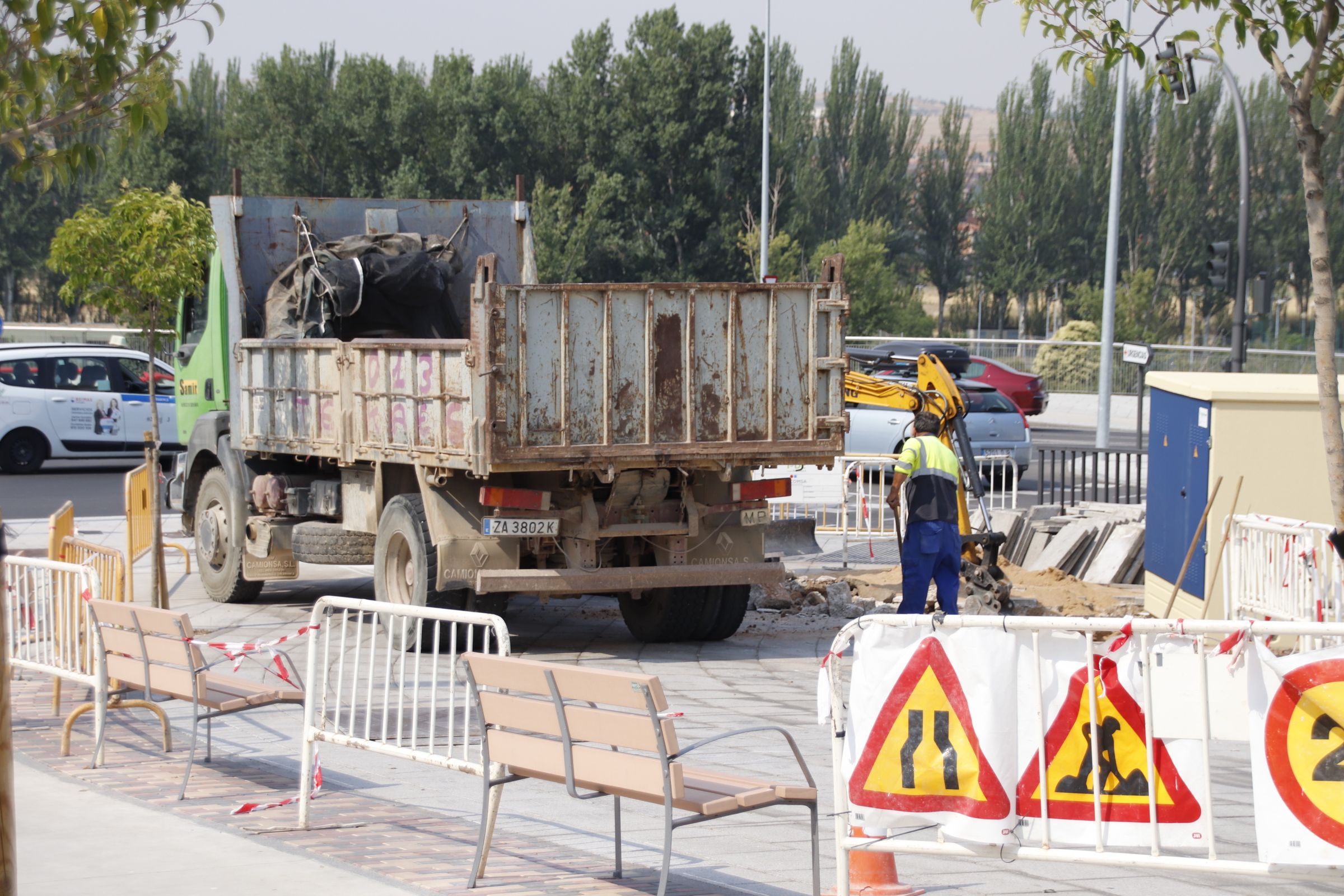 Obras, cortes de trafico