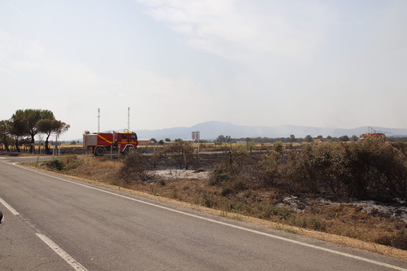 Incendio de Monsagro, imágenes del sábado, 16 de julio (15)