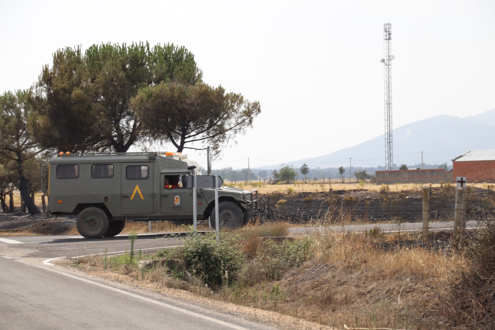 Incendio de Monsagro, imágenes del sábado, 16 de julio (21)