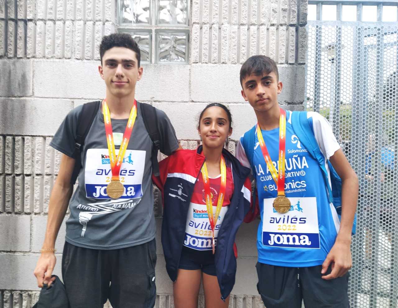 Álvaro González y Marco Pérez | FOTO FEDERACIÓN DE ATLETISMO DE CASTILLA Y LEÓN 