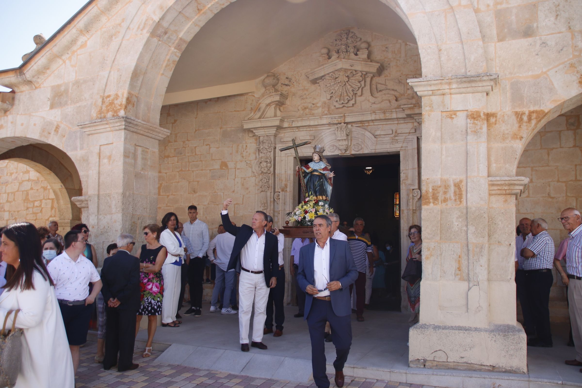 Calzada de Valdunciel misa procesión Santa Elena 