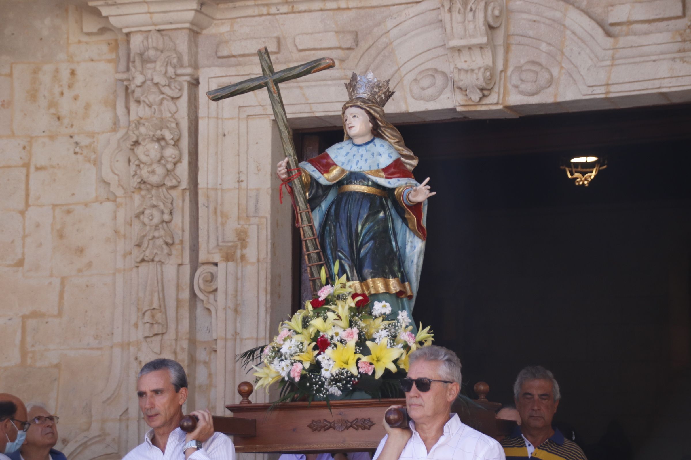 Calzada de Valdunciel misa procesión Santa Elena 