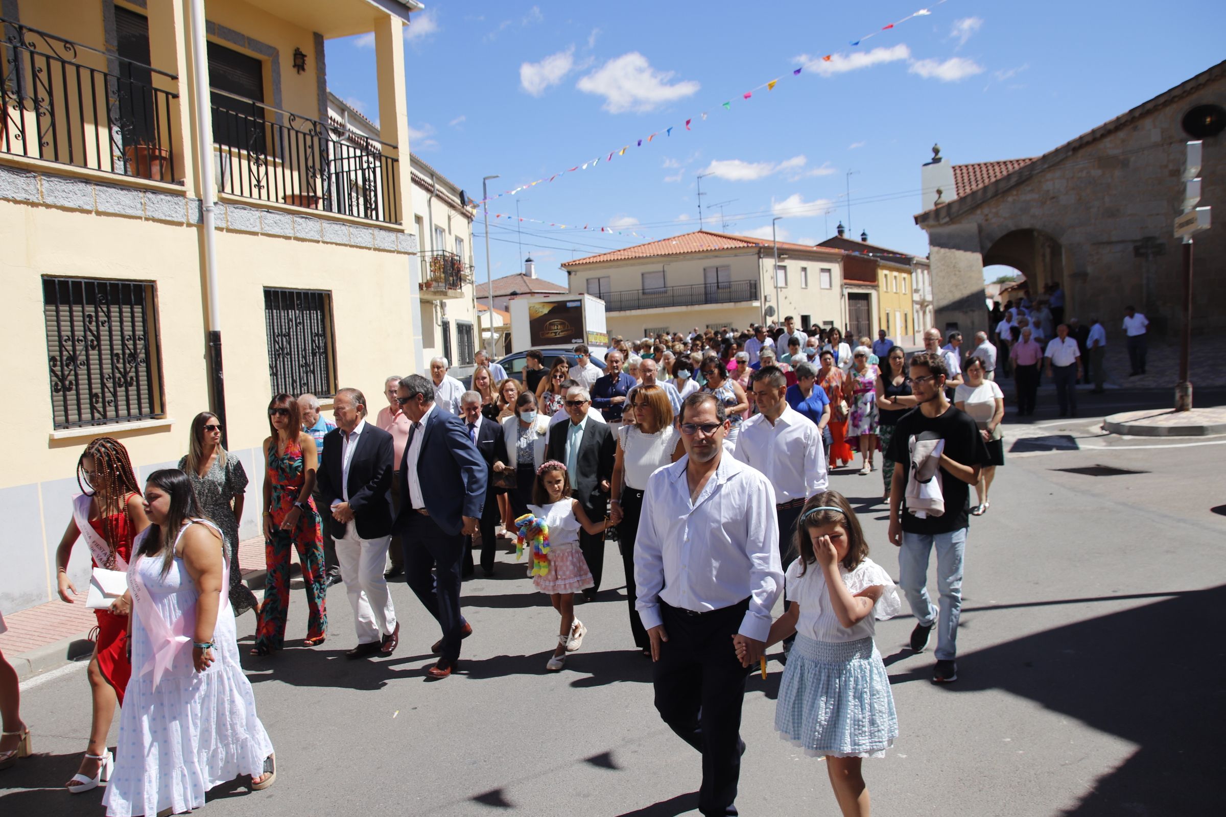 Calzada de Valdunciel misa procesión Santa Elena 