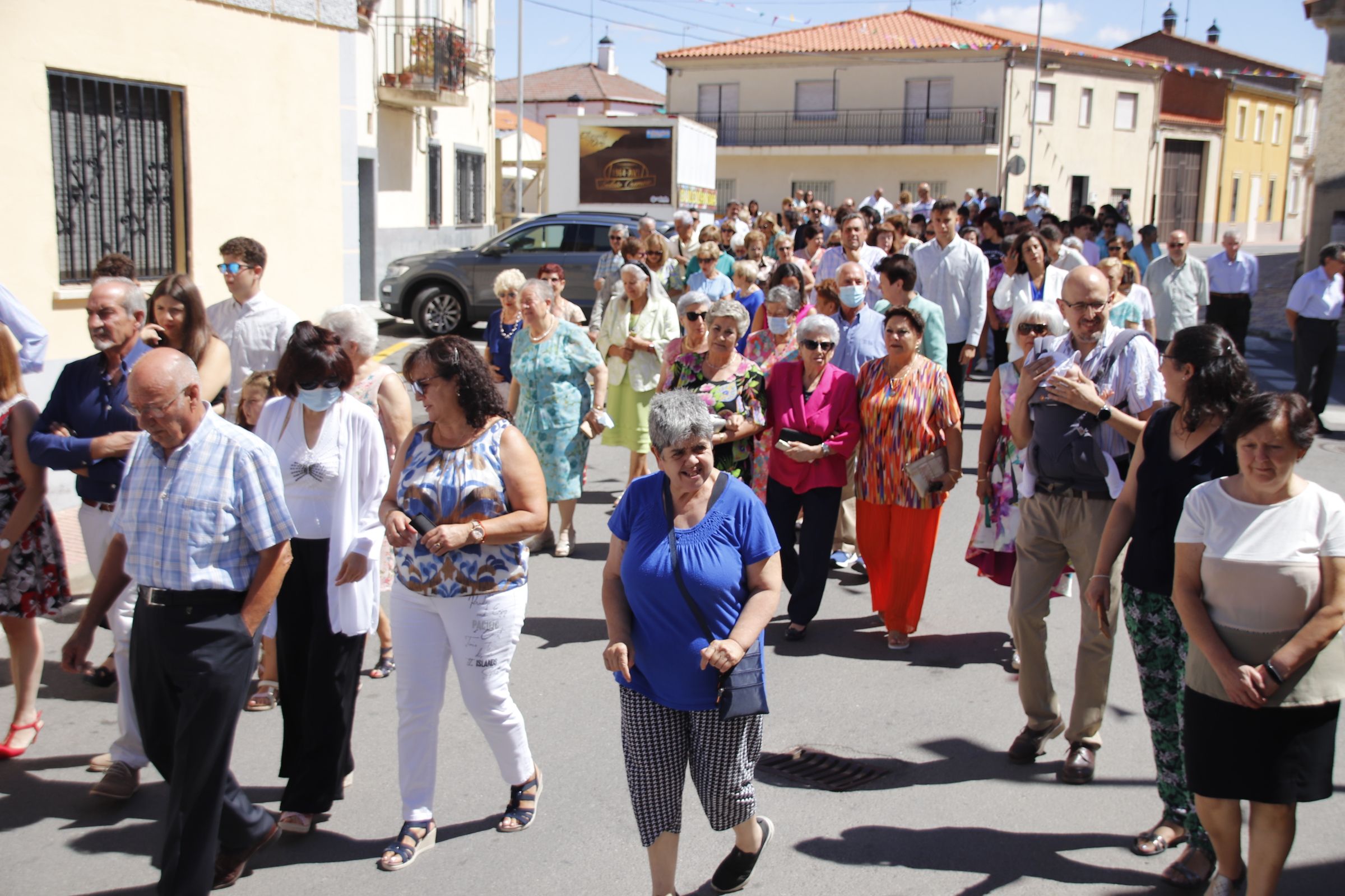 Calzada de Valdunciel misa procesión Santa Elena 