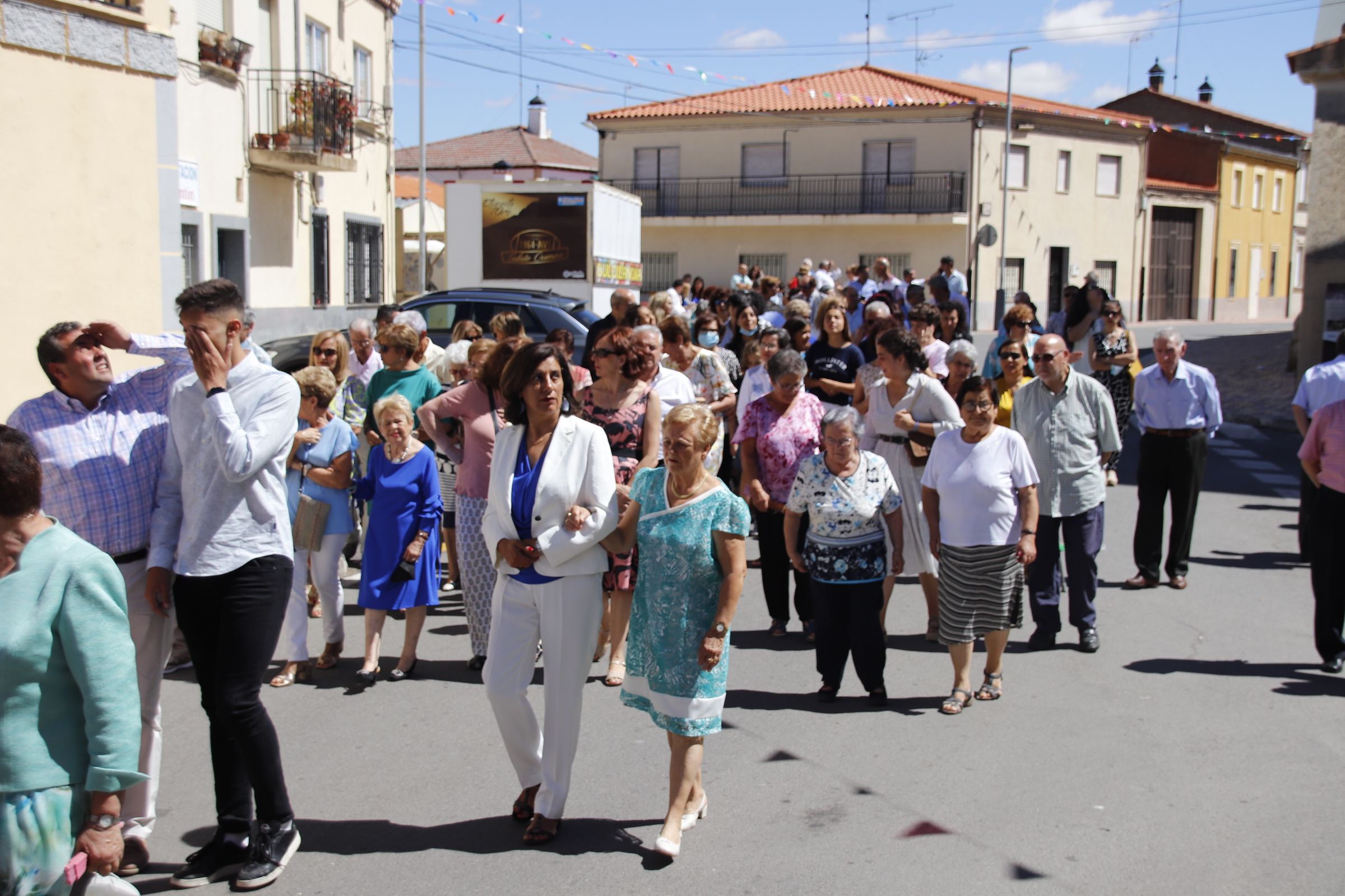 Calzada de Valdunciel misa procesión Santa Elena 