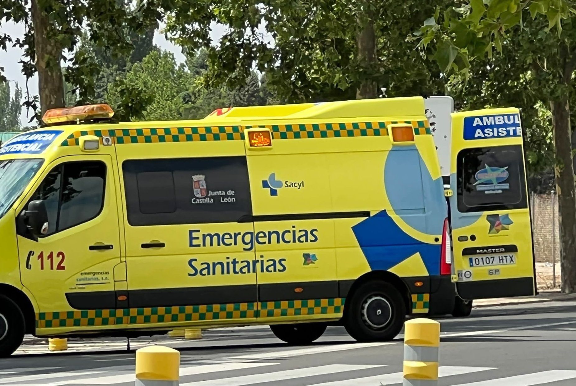 Ambulancia. Foto de archivo