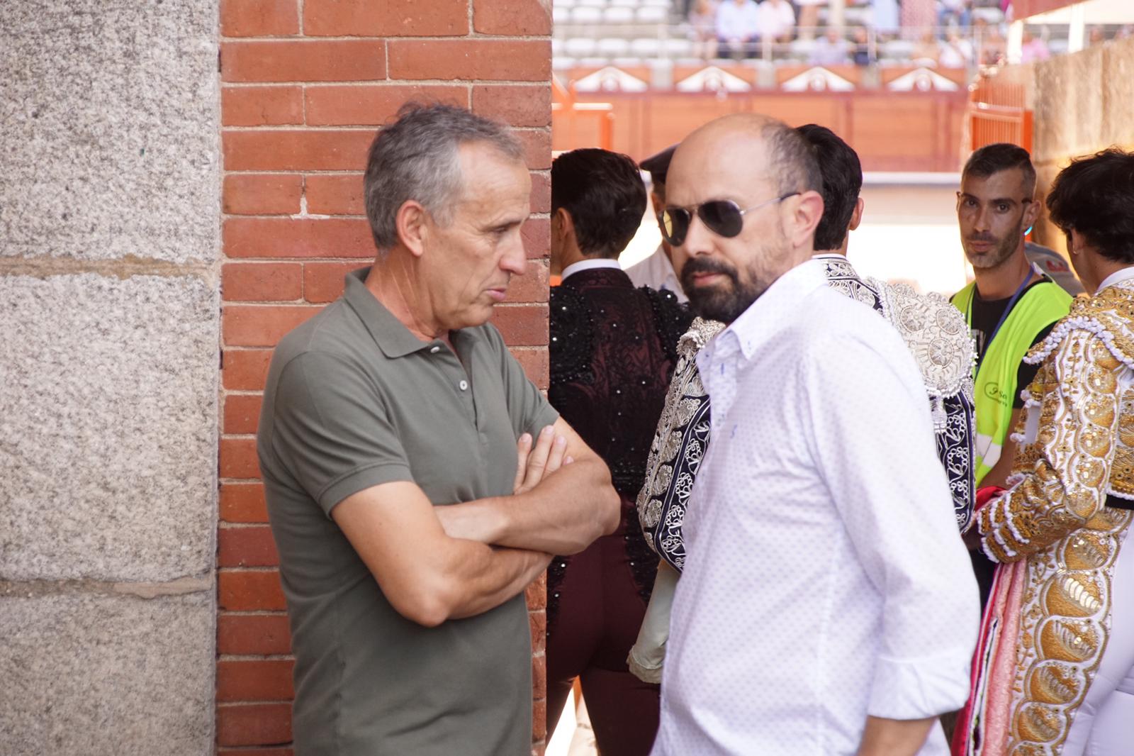 Así ha sido el ambiente en el patio de cuadrillas de La Glorieta este sábado antes del festejo