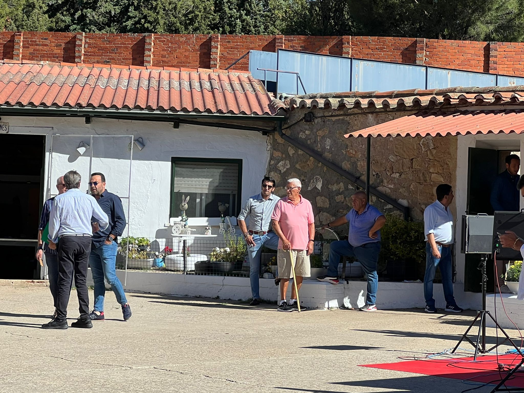  Ambiente en el sorteo en la corrida de Garcigrande 