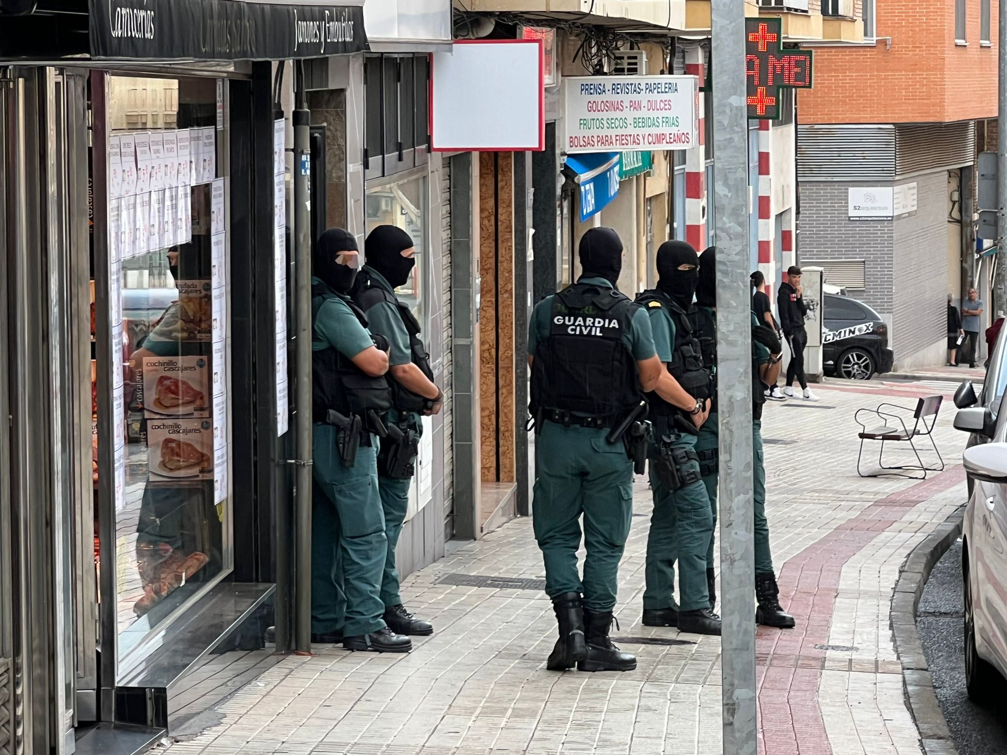 Operación antidroga en Pizarrales (5)