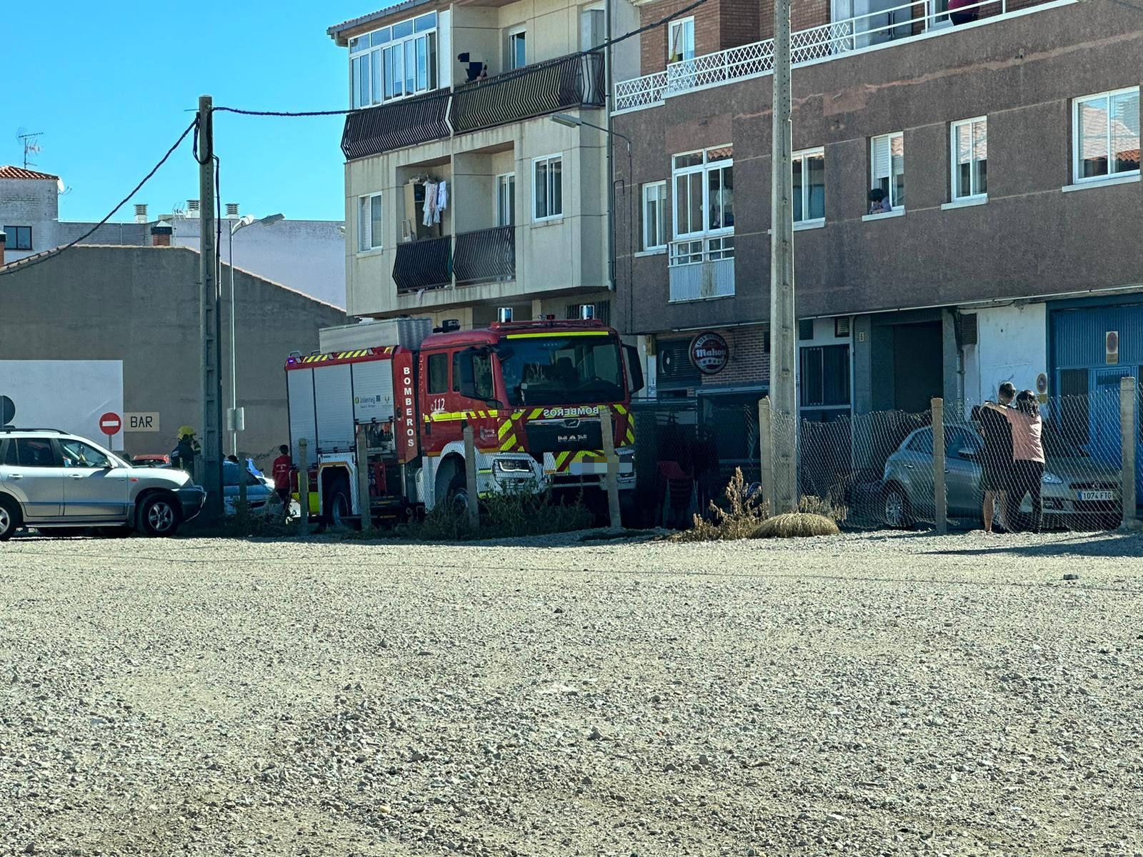 incendio restaurante calle Santa Ana, Villamayor (6)