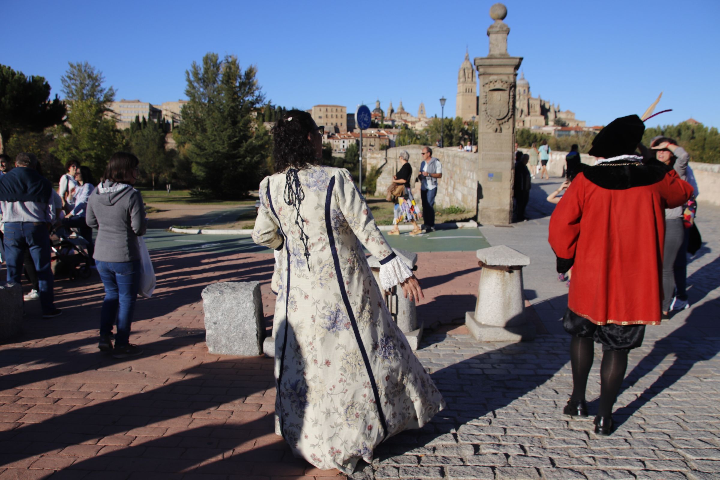 Desfile del Cortejo Real por la ciudad de Salamanca