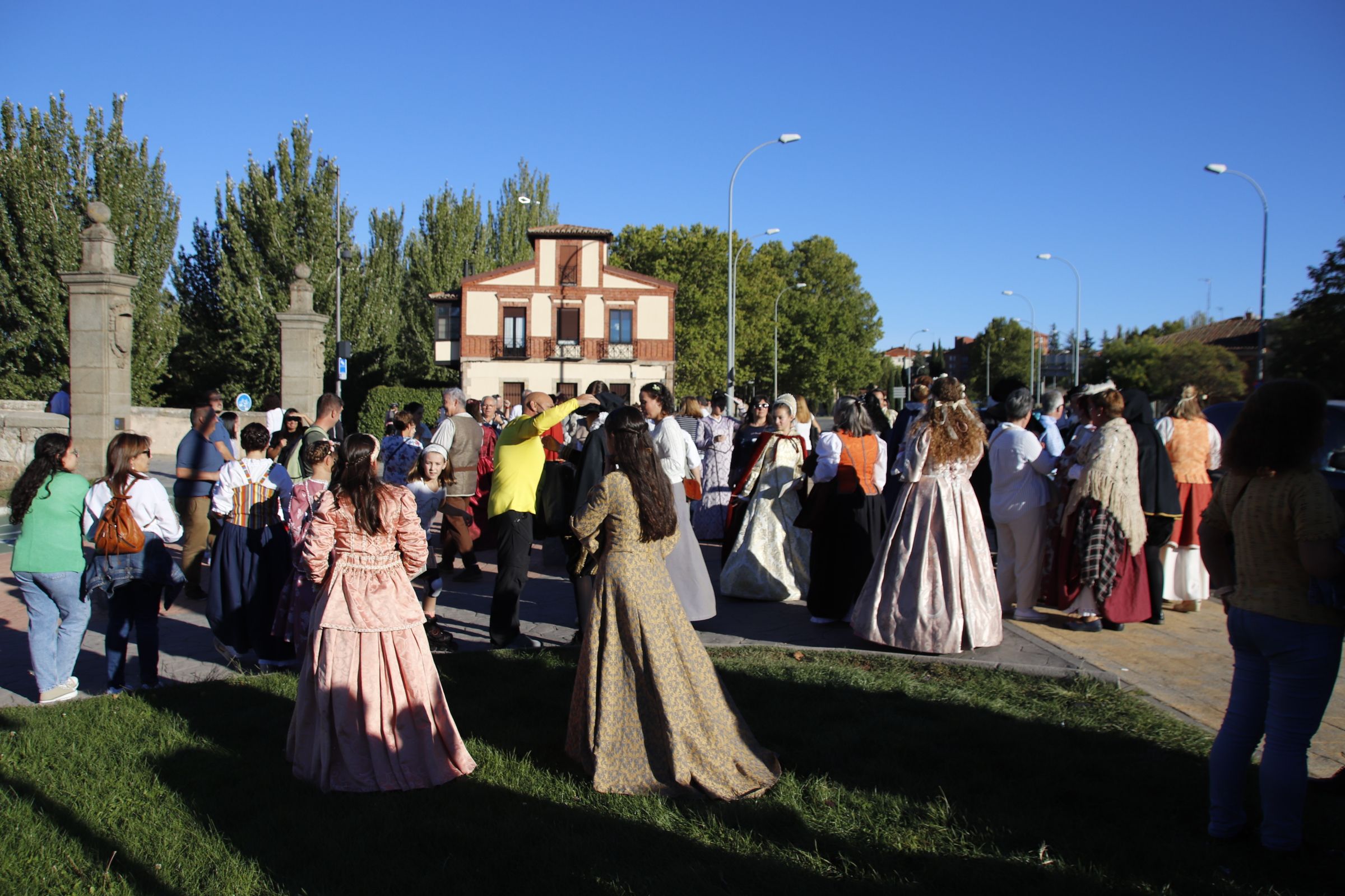 Desfile del Cortejo Real por la ciudad de Salamanca