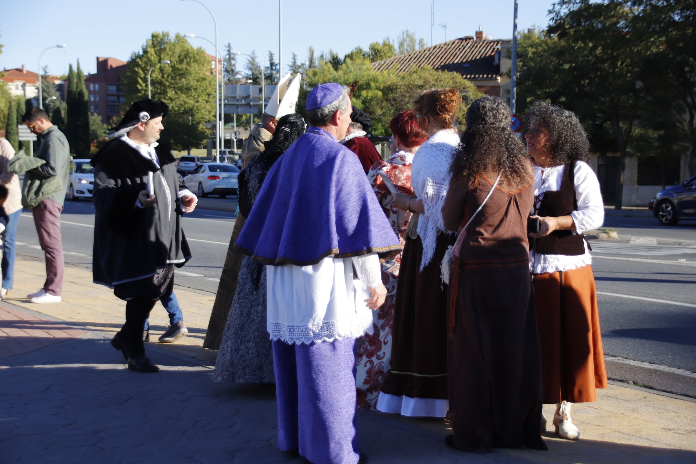 Desfile del Cortejo Real por la ciudad de Salamanca