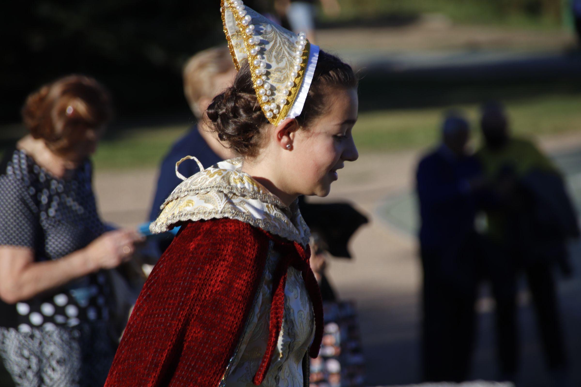 Desfile del Cortejo Real por la ciudad de Salamanca