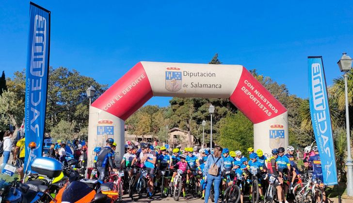 salida carrera de la Subida a la Peña de Francia