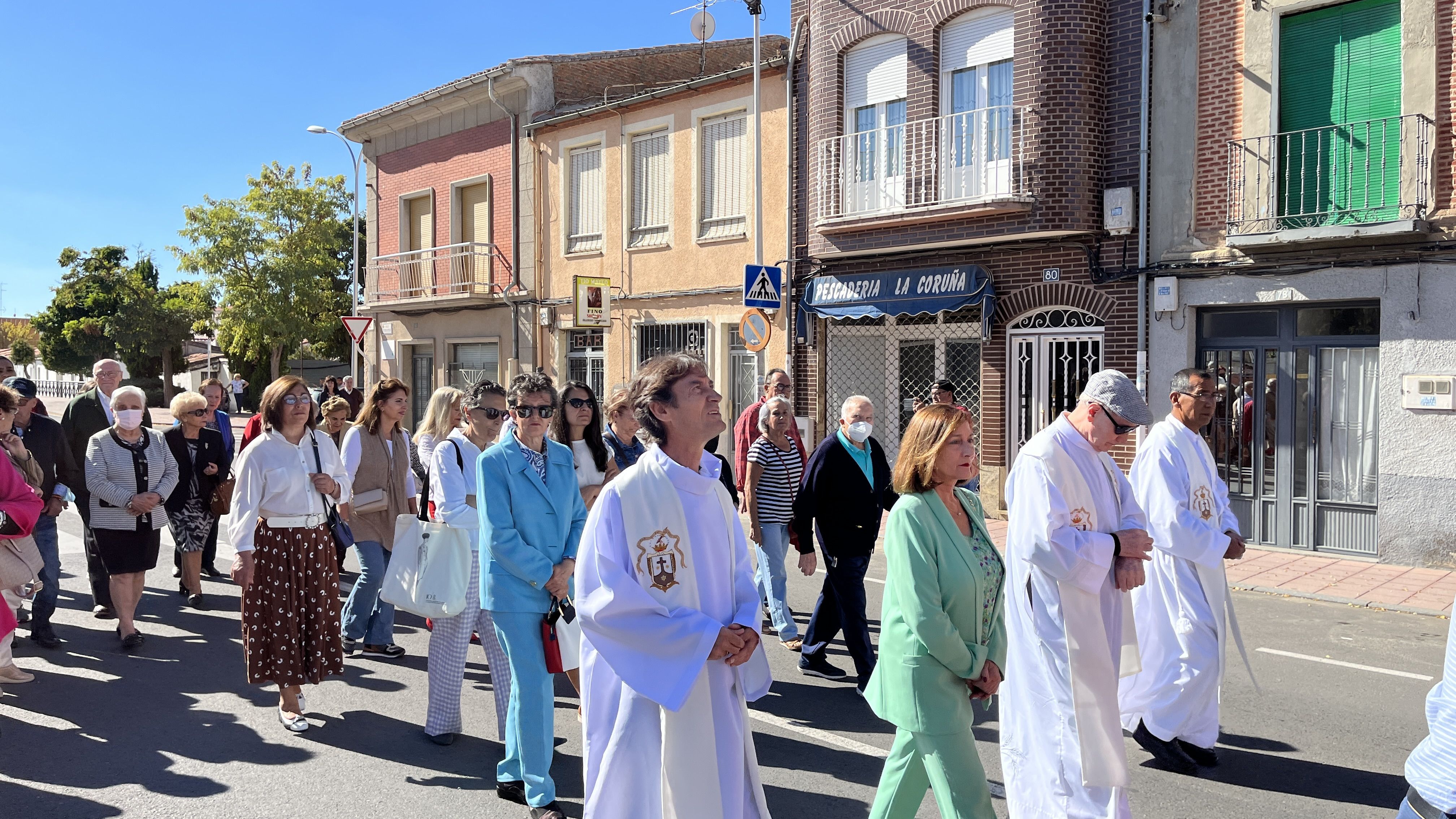 Procesión de Santa Teresa en Peñaranda 