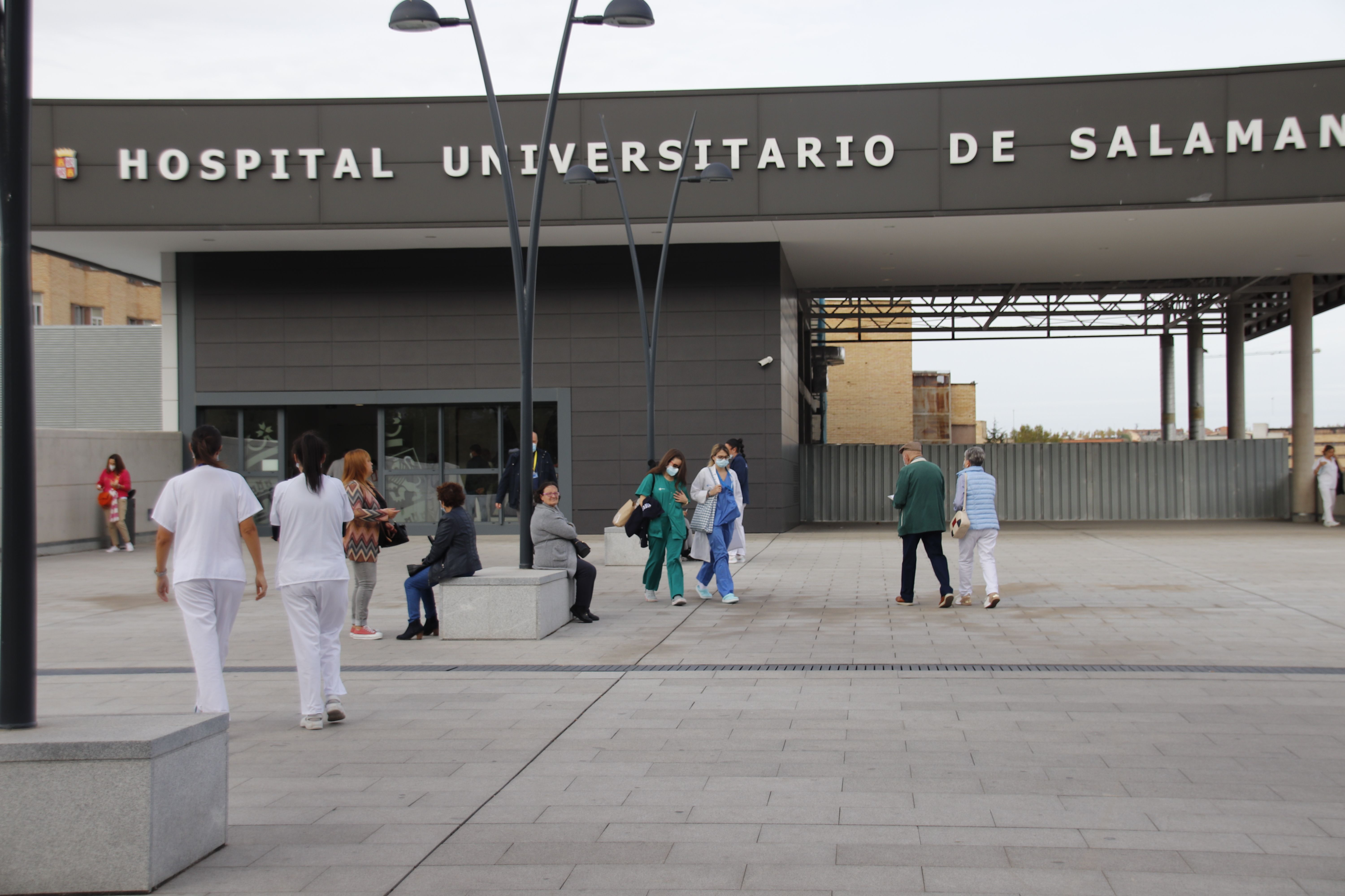 Foto de archivo del Hospital Universitario de Salamanca 