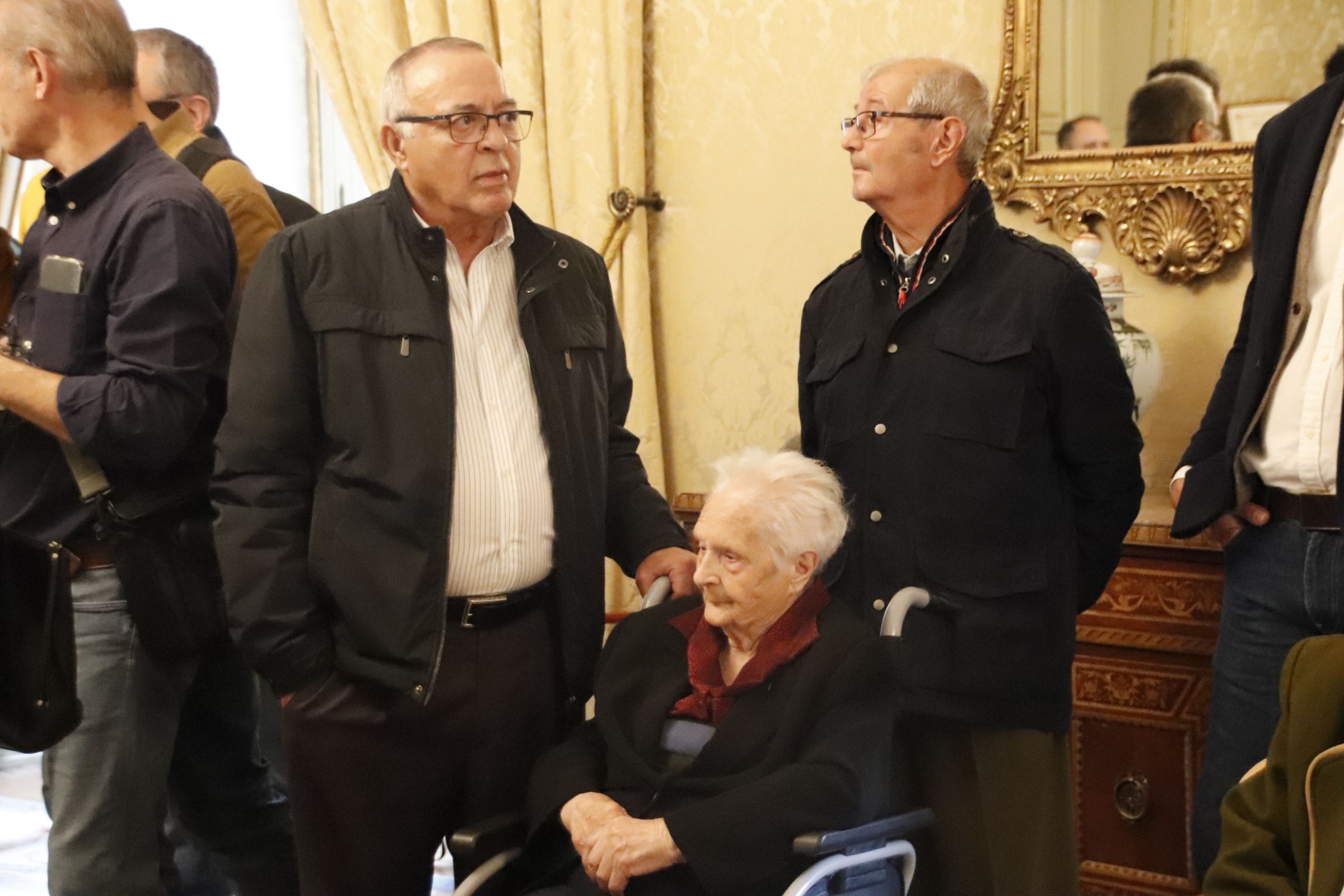 homenaje a personas centenarias de Salamanca