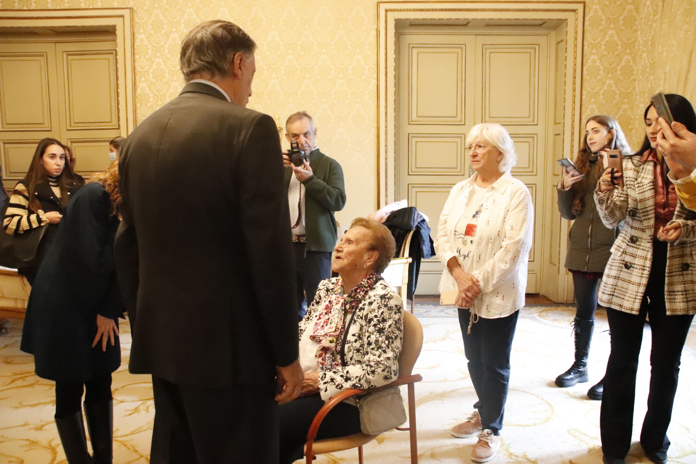 homenaje a personas centenarias de Salamanca