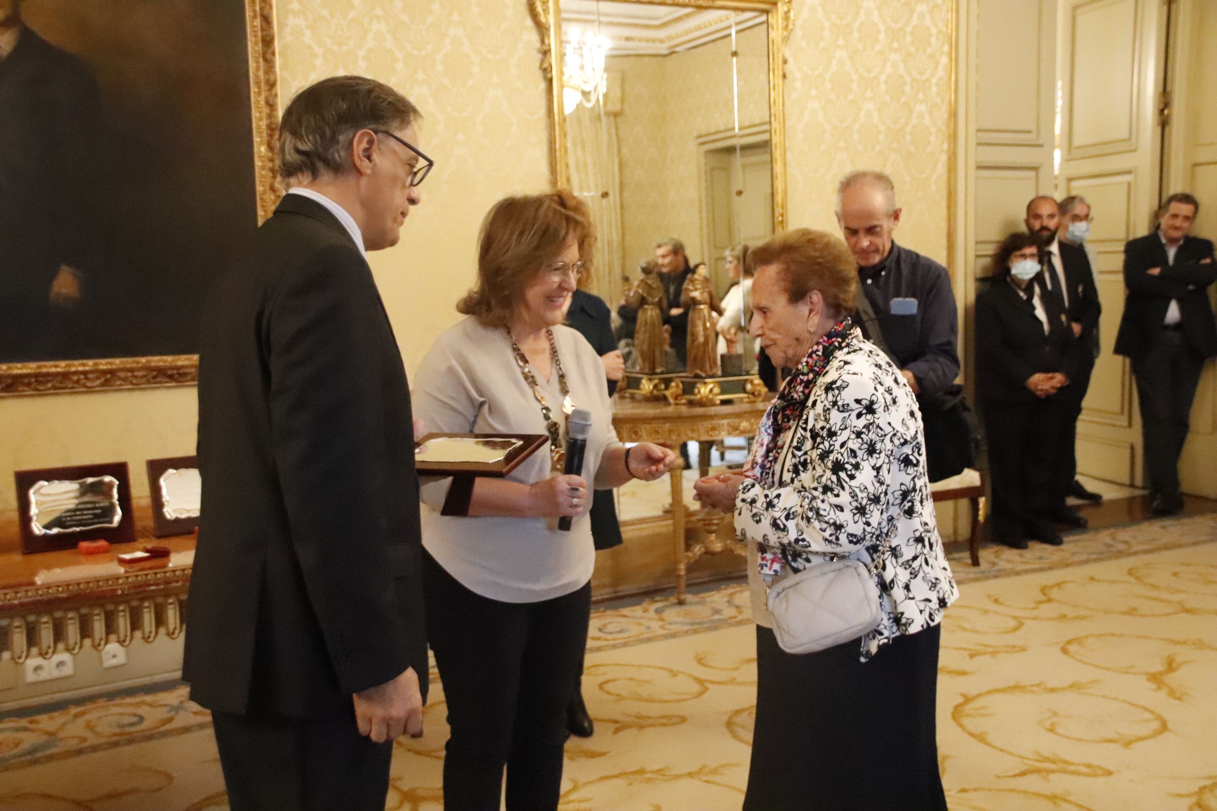 homenaje a personas centenarias de Salamanca