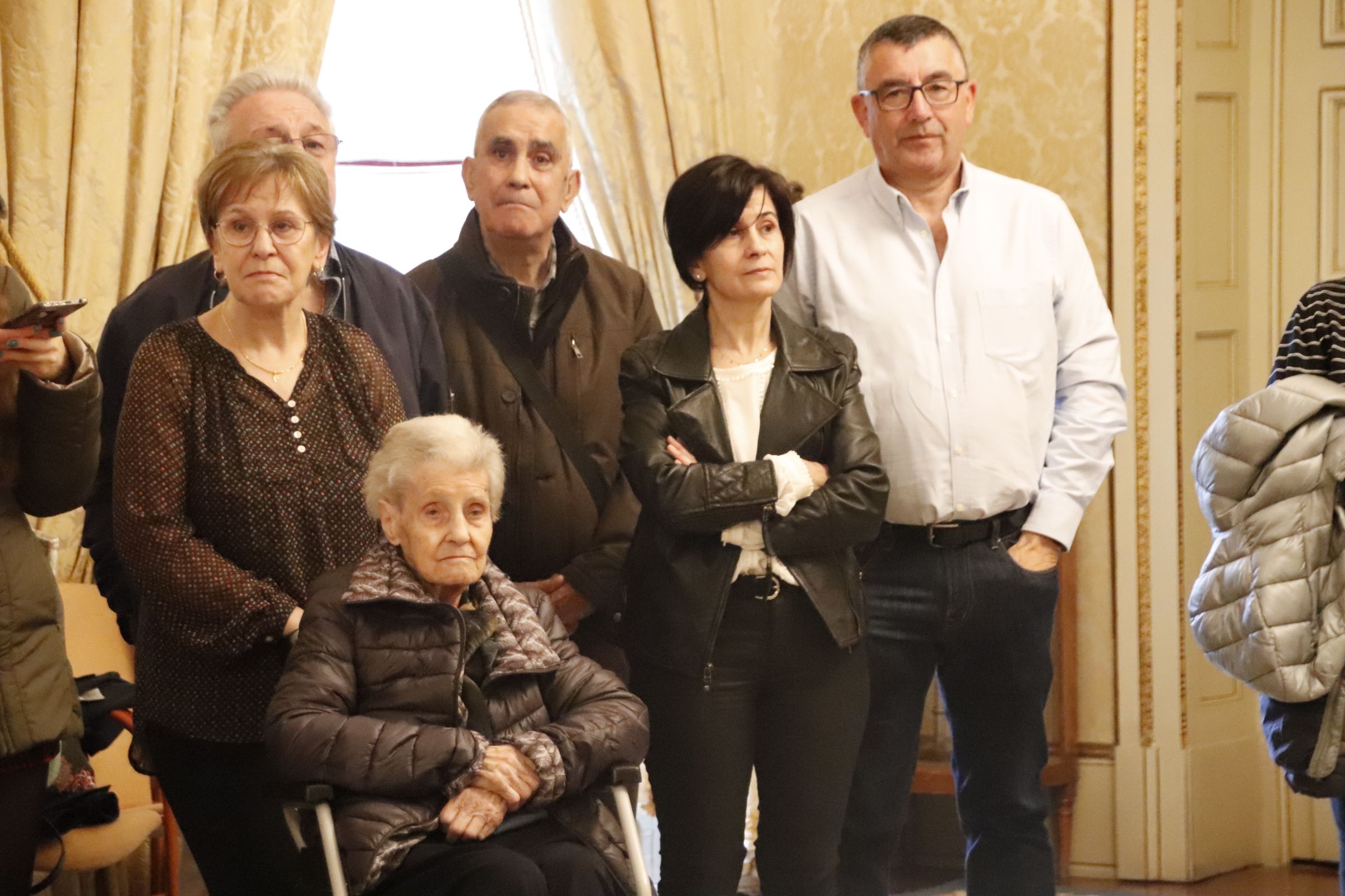 homenaje a personas centenarias de Salamanca