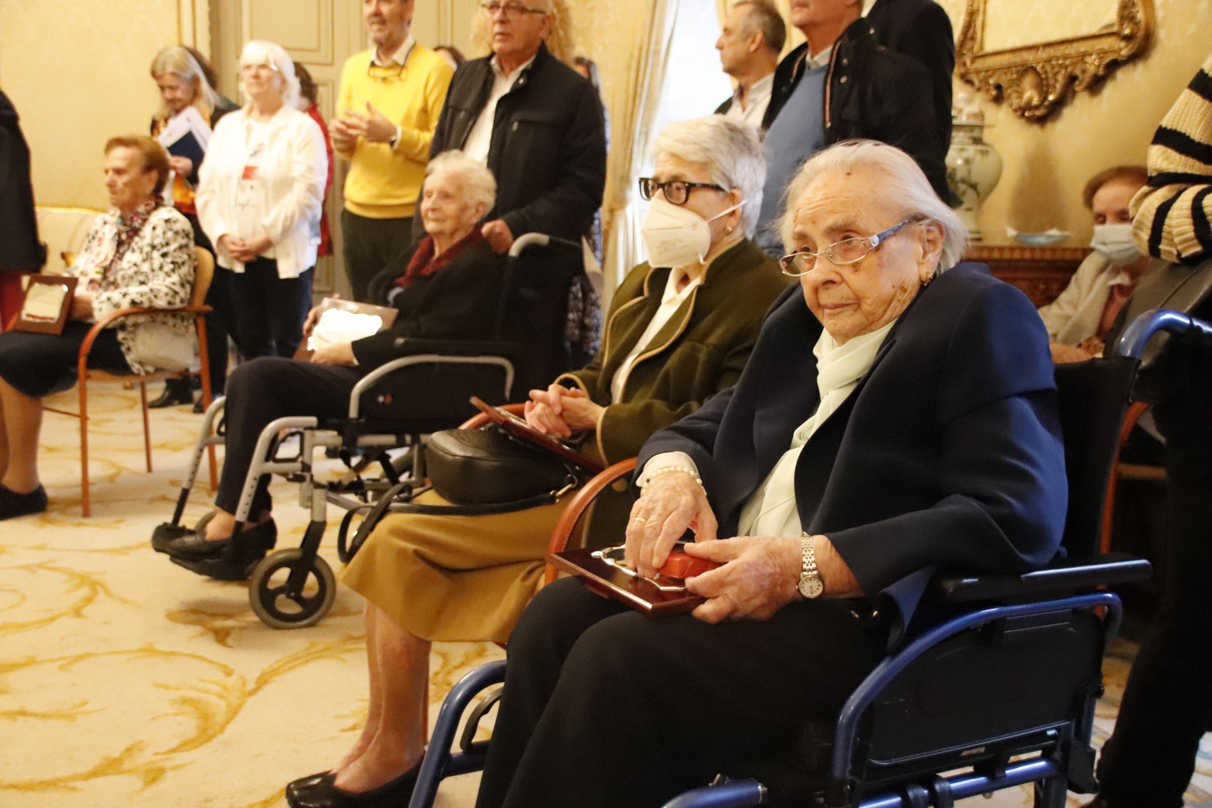 homenaje a personas centenarias de Salamanca