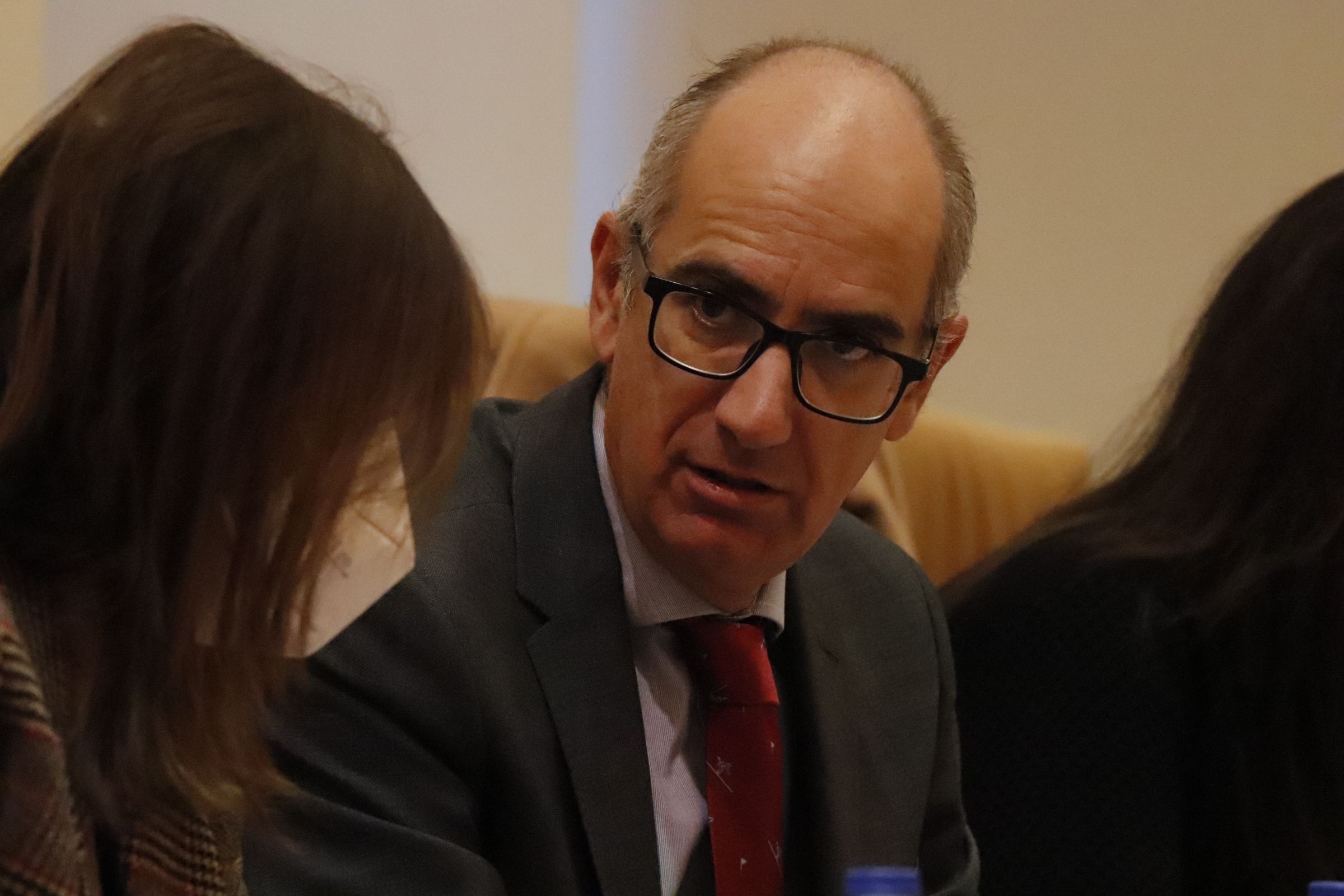 Javier Iglesias durante un Pleno del Ayuntamiento de Salamanca | Foto: s24h