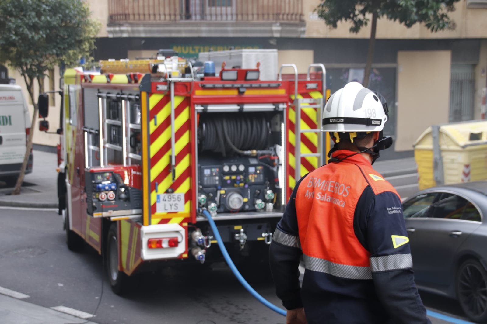 Actuación Bomberos de Salamanca | Foto de archivo